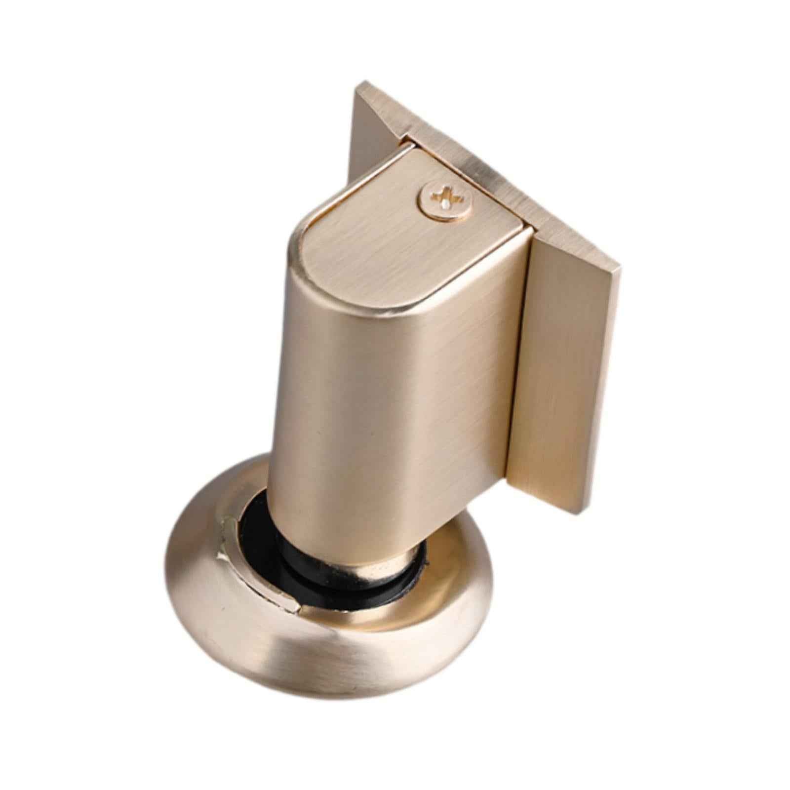 Magnetic Door Stopper Direct Mounting for Home Office Bedroom Wall Protector Gold