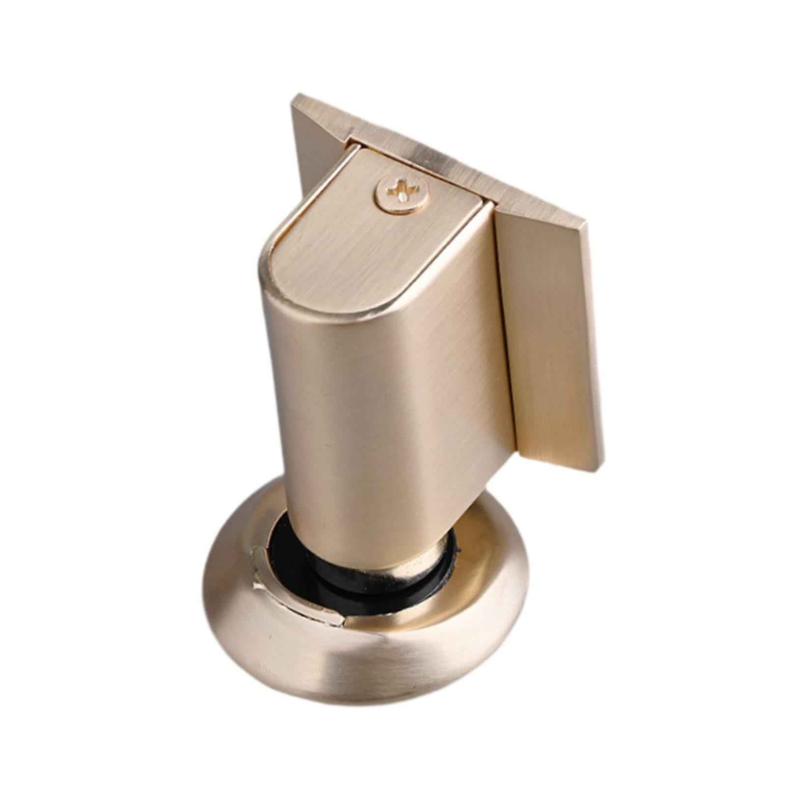 Magnetic Door Stopper Direct Mounting for Home Office Bedroom Wall Protector Gold