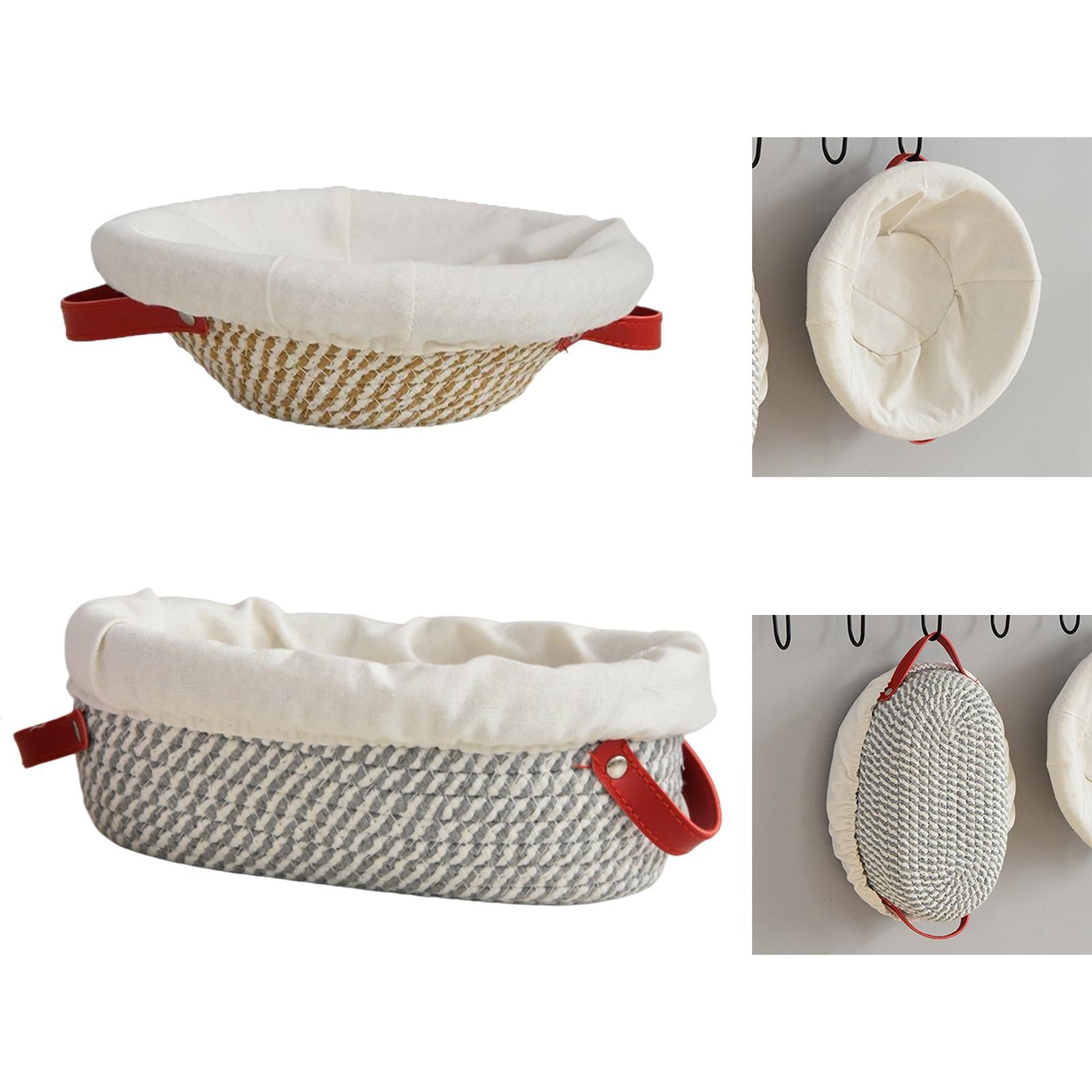 Bread Bread Proofing Basket with Liner for Bread Maker Beginners Gift Round