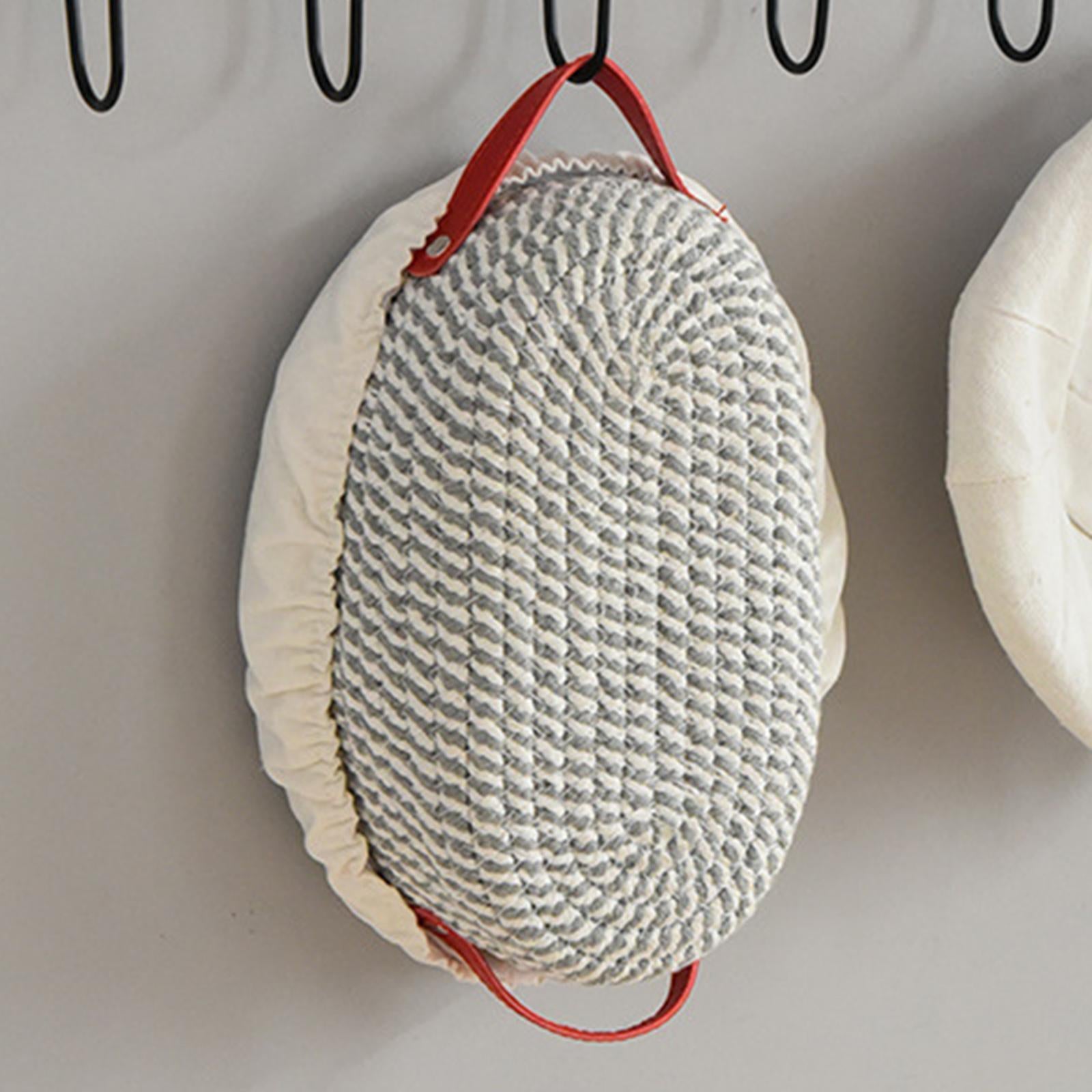 Bread Bread Proofing Basket with Liner for Bread Maker Beginners Gift Oval