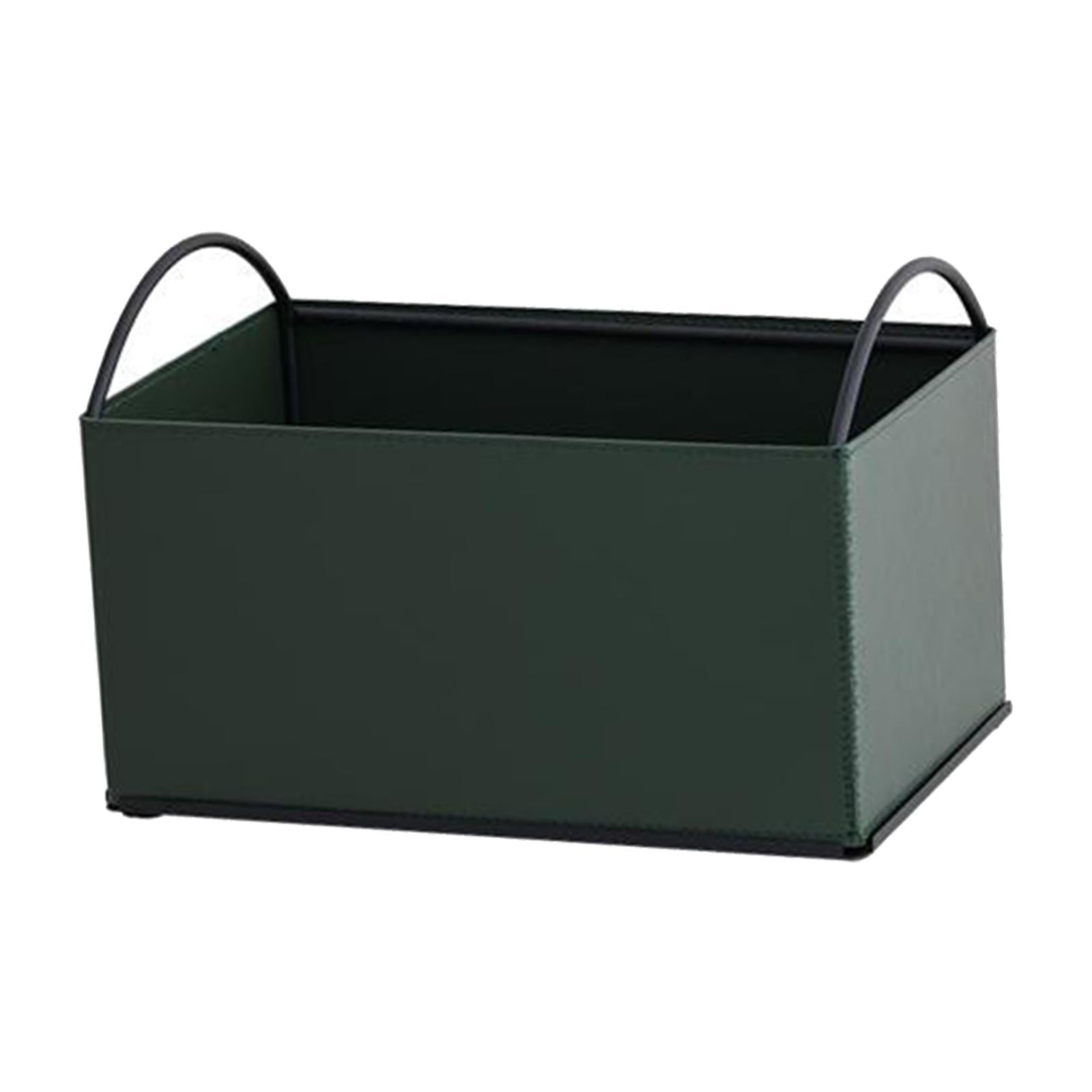 Desktop Storage Organizer Catchall Tray Valet Tray for Bathroom Home Counter Green