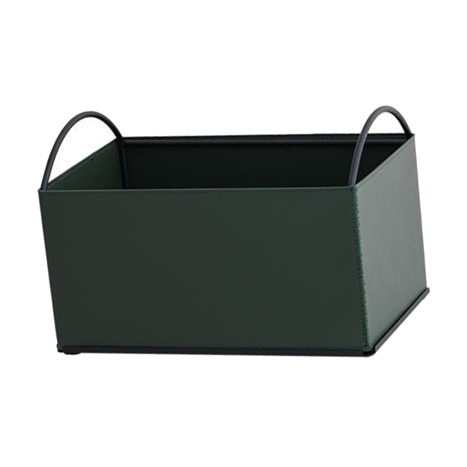 Desktop Storage Organizer Catchall Tray Valet Tray for Bathroom Home Counter Green