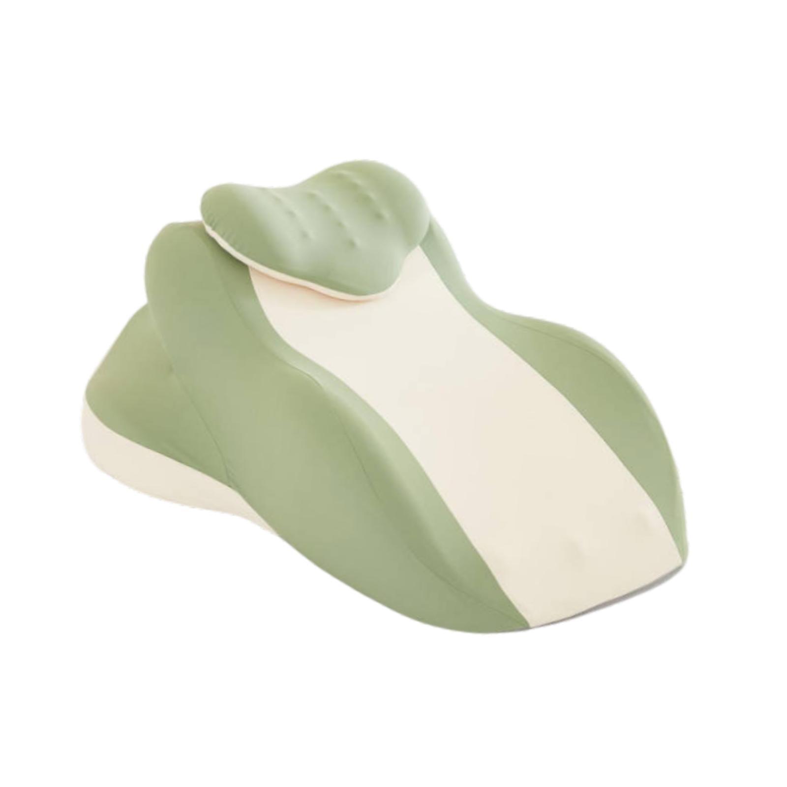 Wedge Pillow Multipurpose Lightweight Prone Pillow for Back Home Lumbar Green