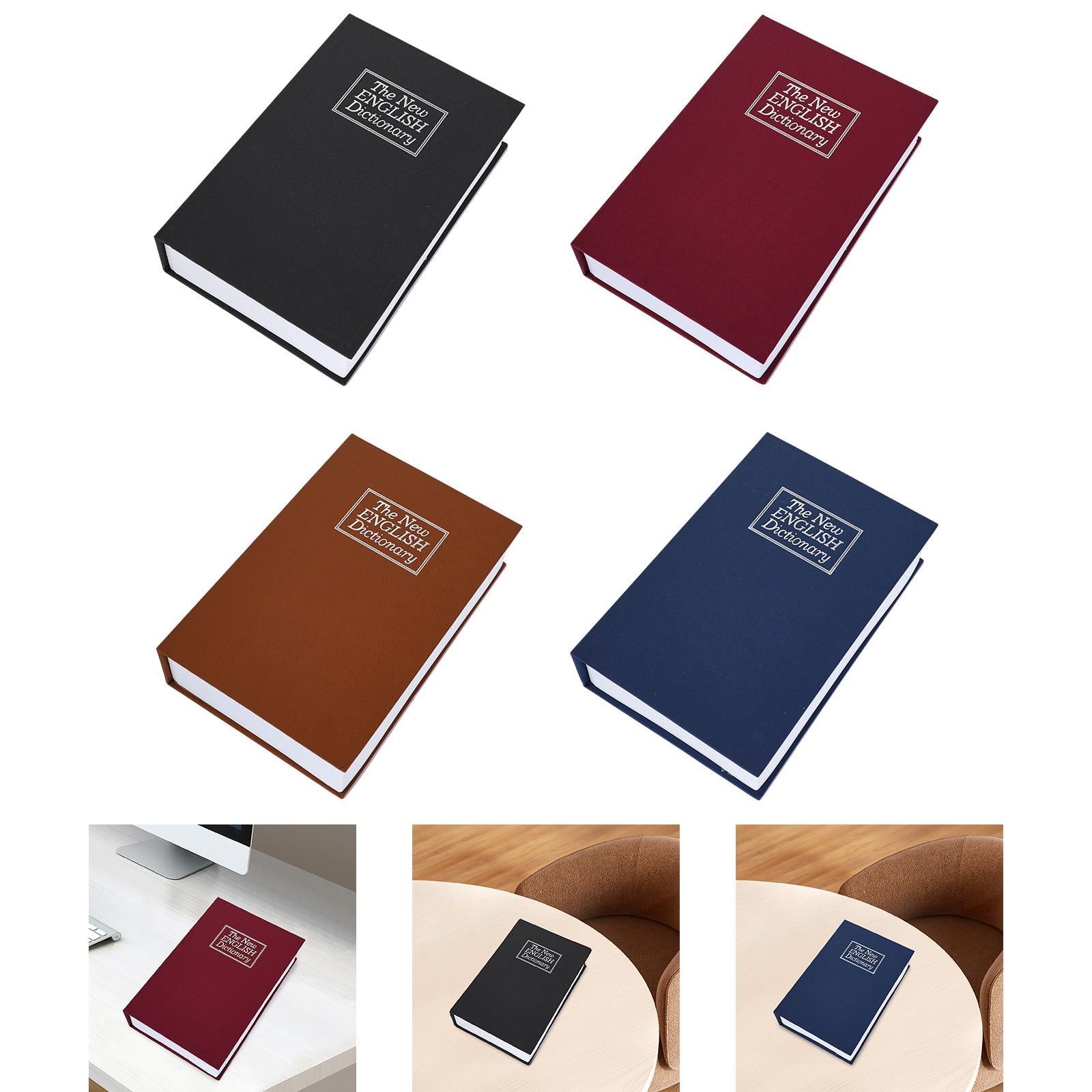 Diversion Book Safe Storage Box Ornament Money Saving Box Booksafe Diversion Black