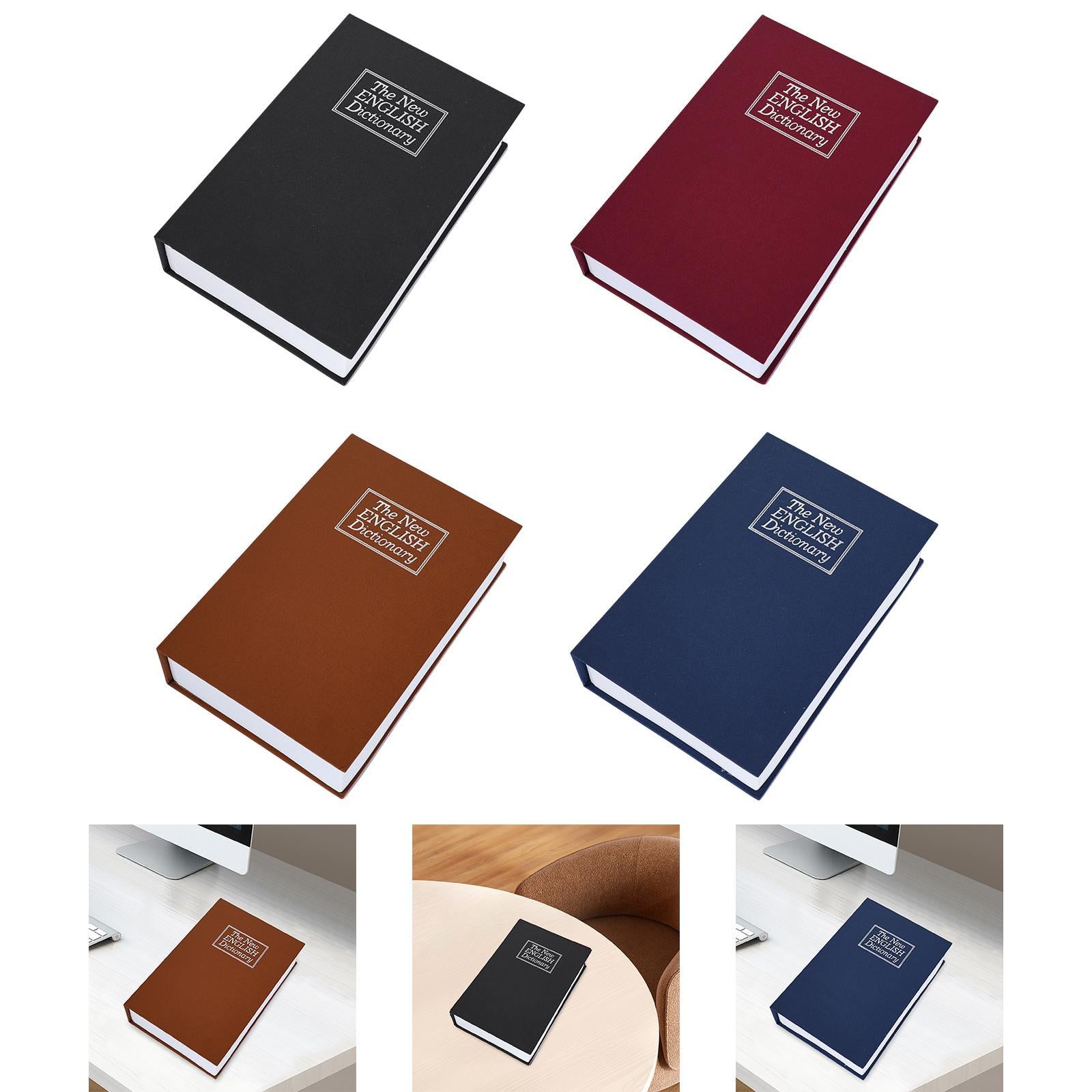 Diversion Book Safe Storage Box Ornament Money Saving Box Booksafe Diversion Black