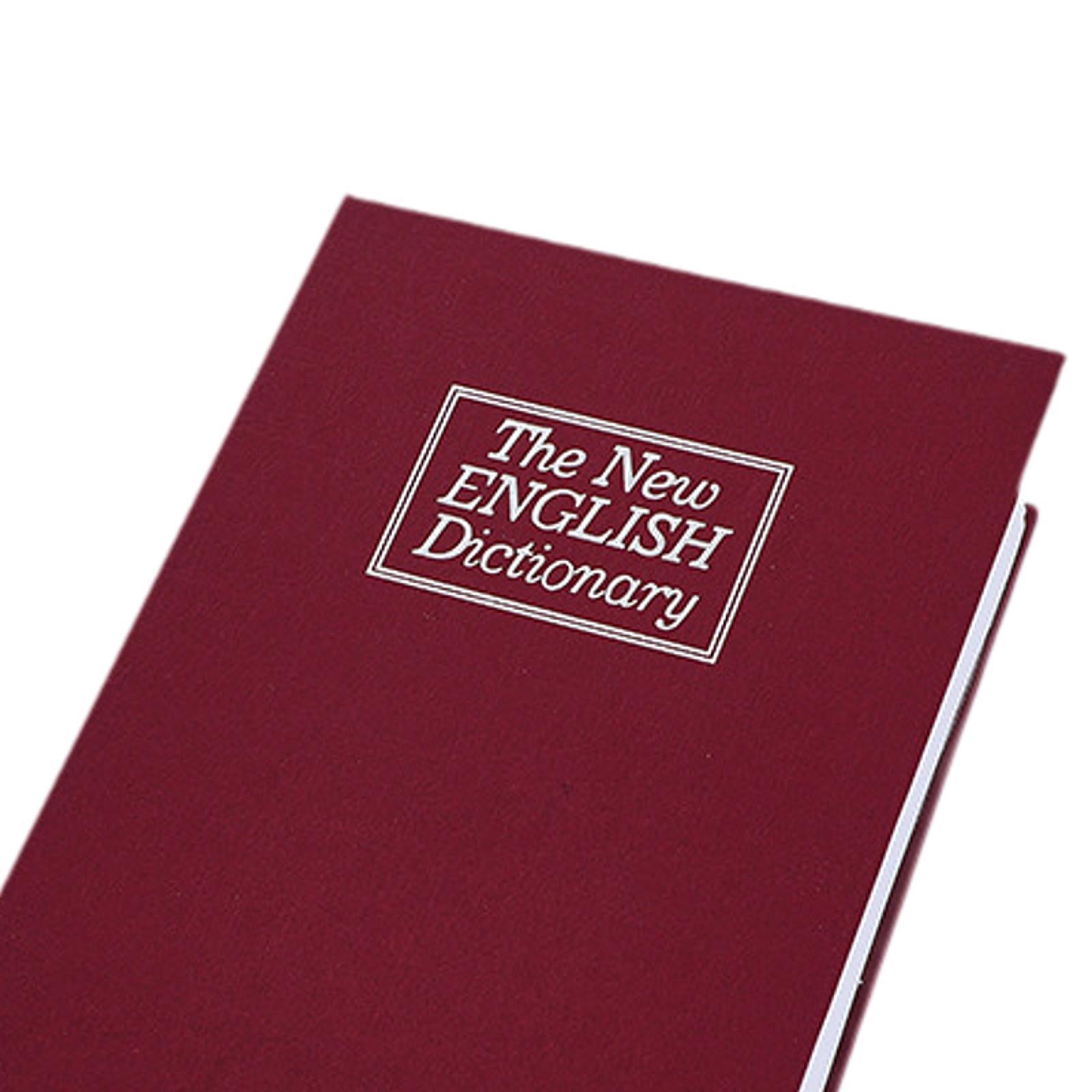 Diversion Book Safe Storage Box Ornament Money Saving Box Booksafe Diversion Red