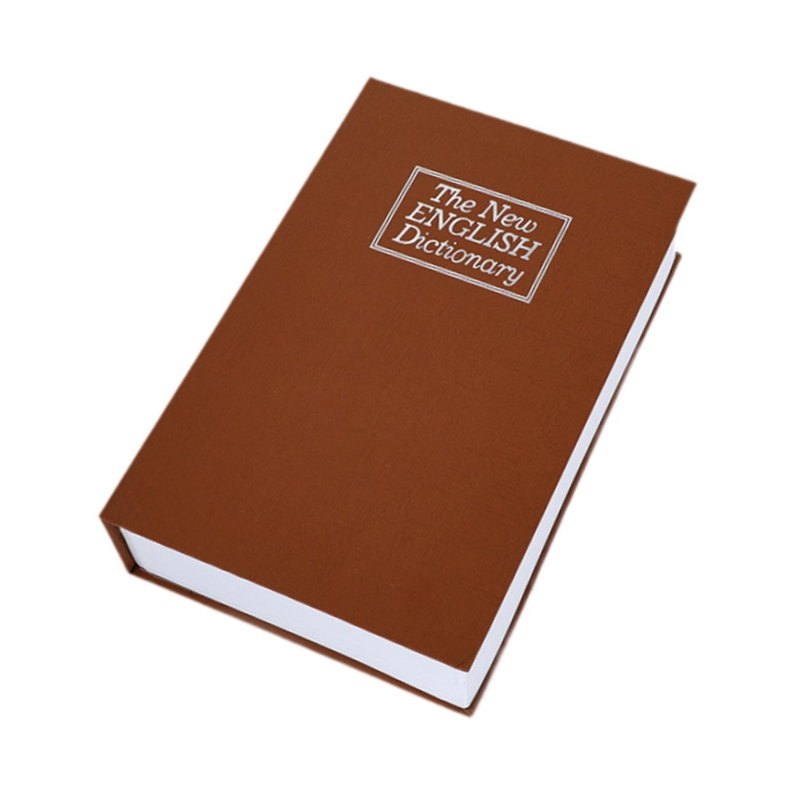 Diversion Book Safe Storage Box Ornament Money Saving Box Booksafe Diversion Brown