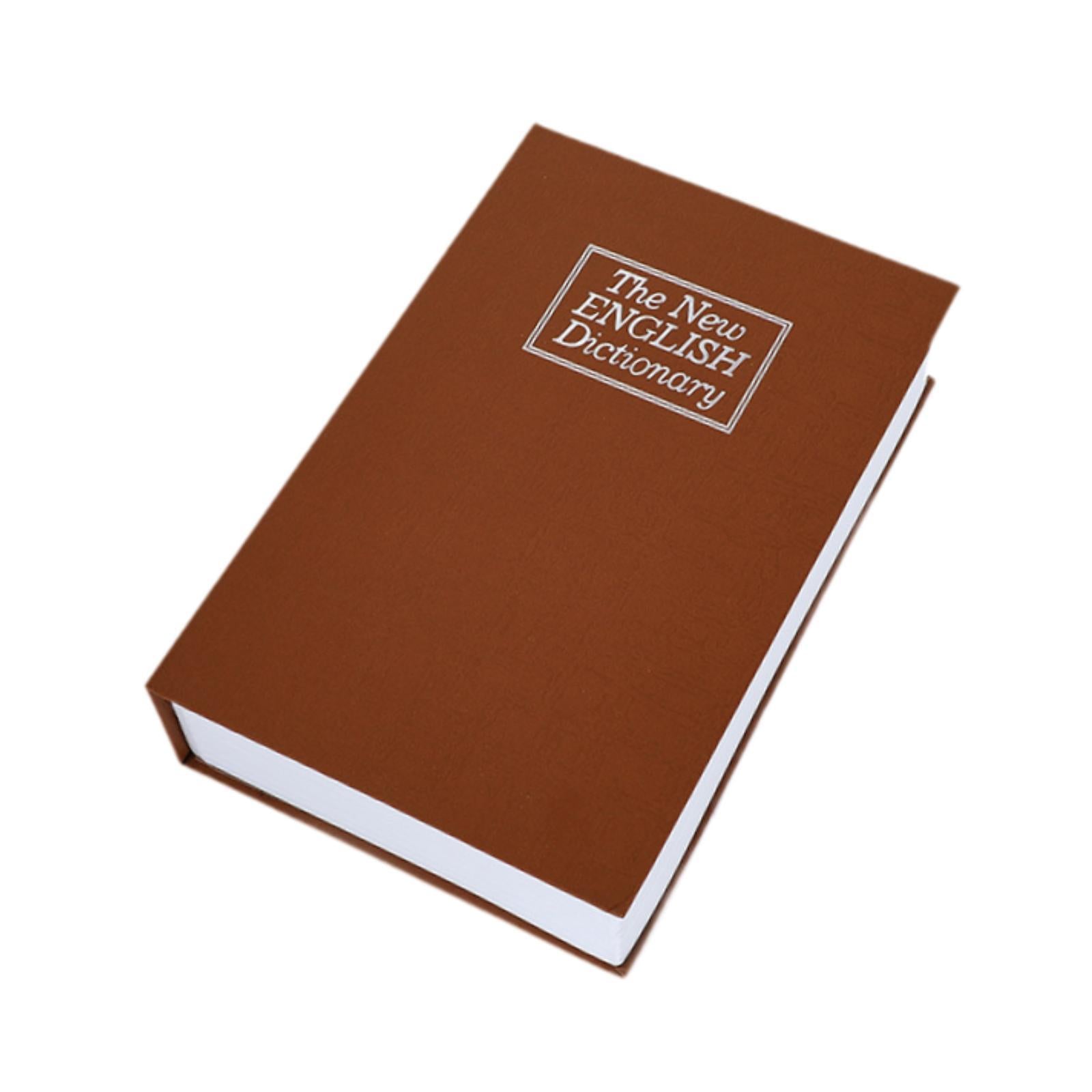 Diversion Book Safe Storage Box Ornament Money Saving Box Booksafe Diversion Brown