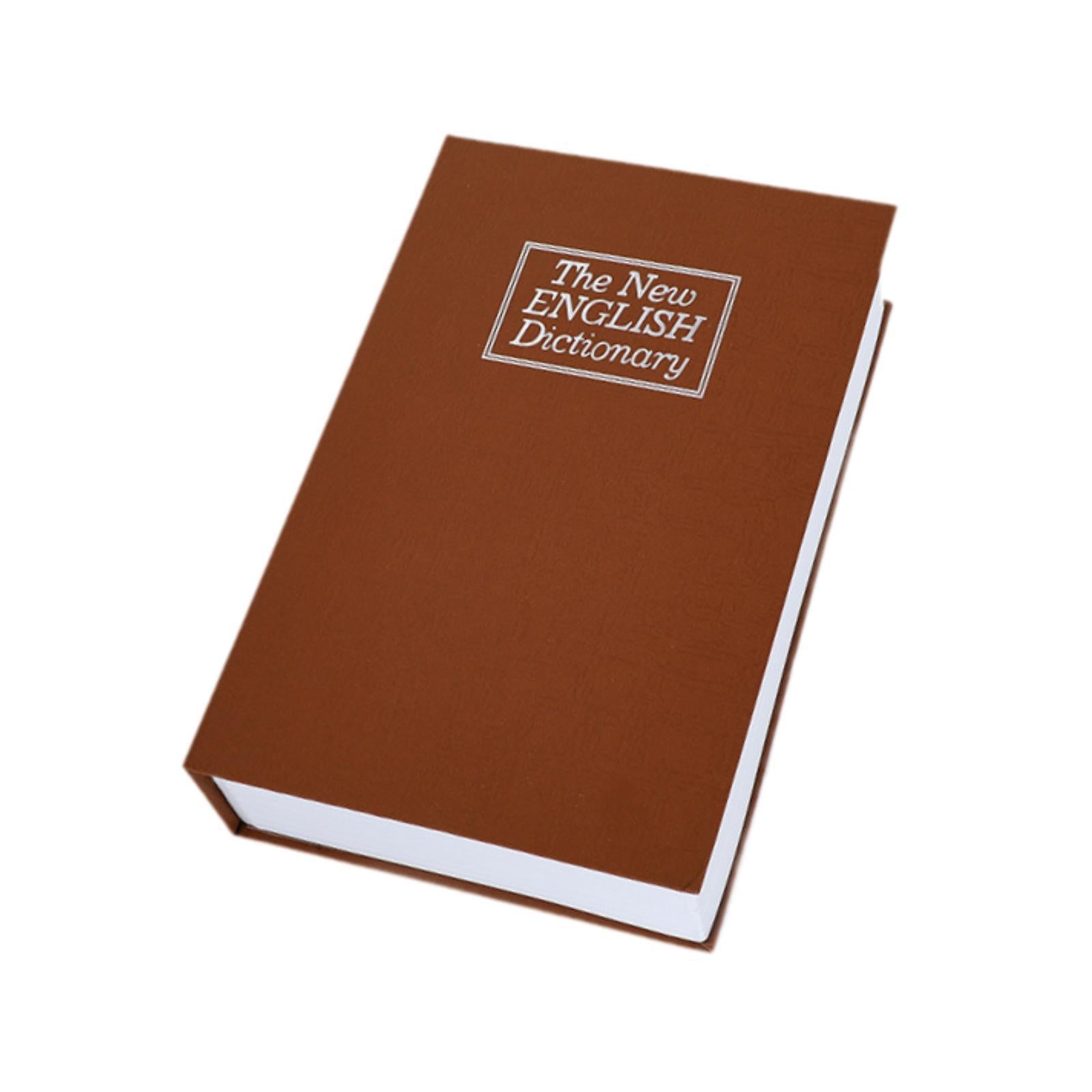 Diversion Book Safe Storage Box Ornament Money Saving Box Booksafe Diversion Brown