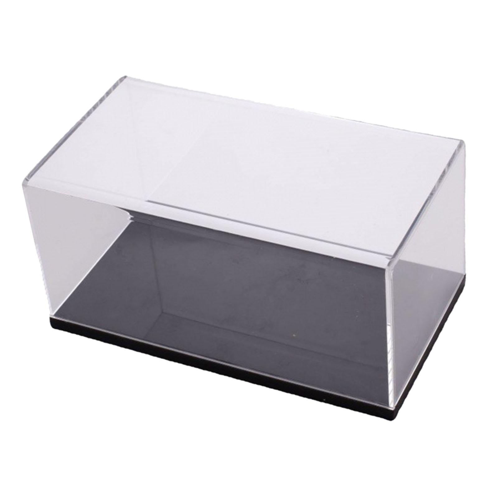 Clear Acrylic Action Figures Display Box Dustproof for Trade Shows Accessory