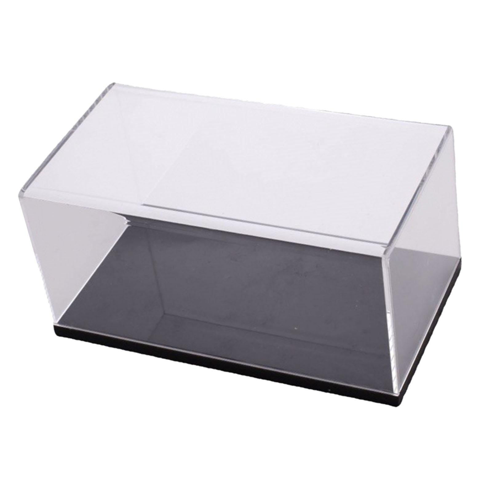 Clear Acrylic Action Figures Display Box Dustproof for Trade Shows Accessory