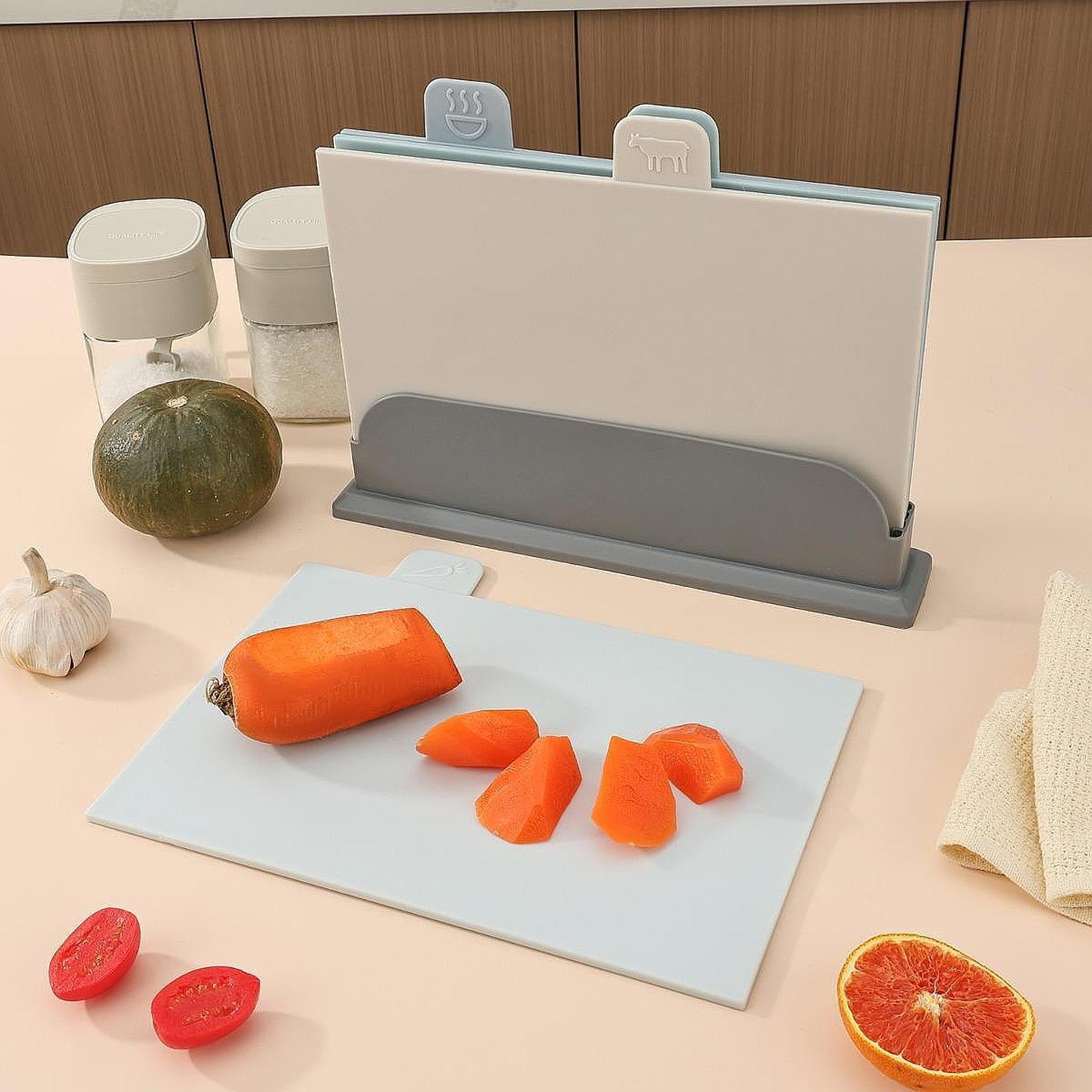 Cutting Board Non Slip Reversible Chopping Board for Various Food Home Fruit