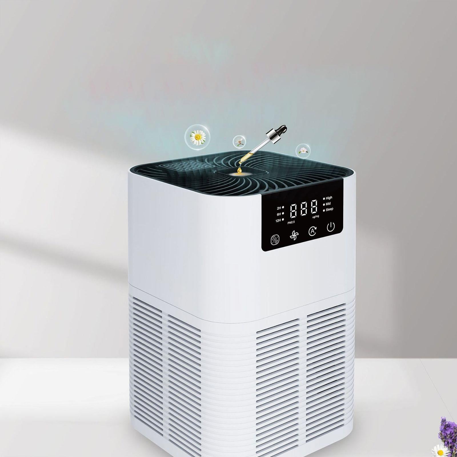 Air Purifier Air Purification Small Portable Silent for Garages Dorm Kitchen