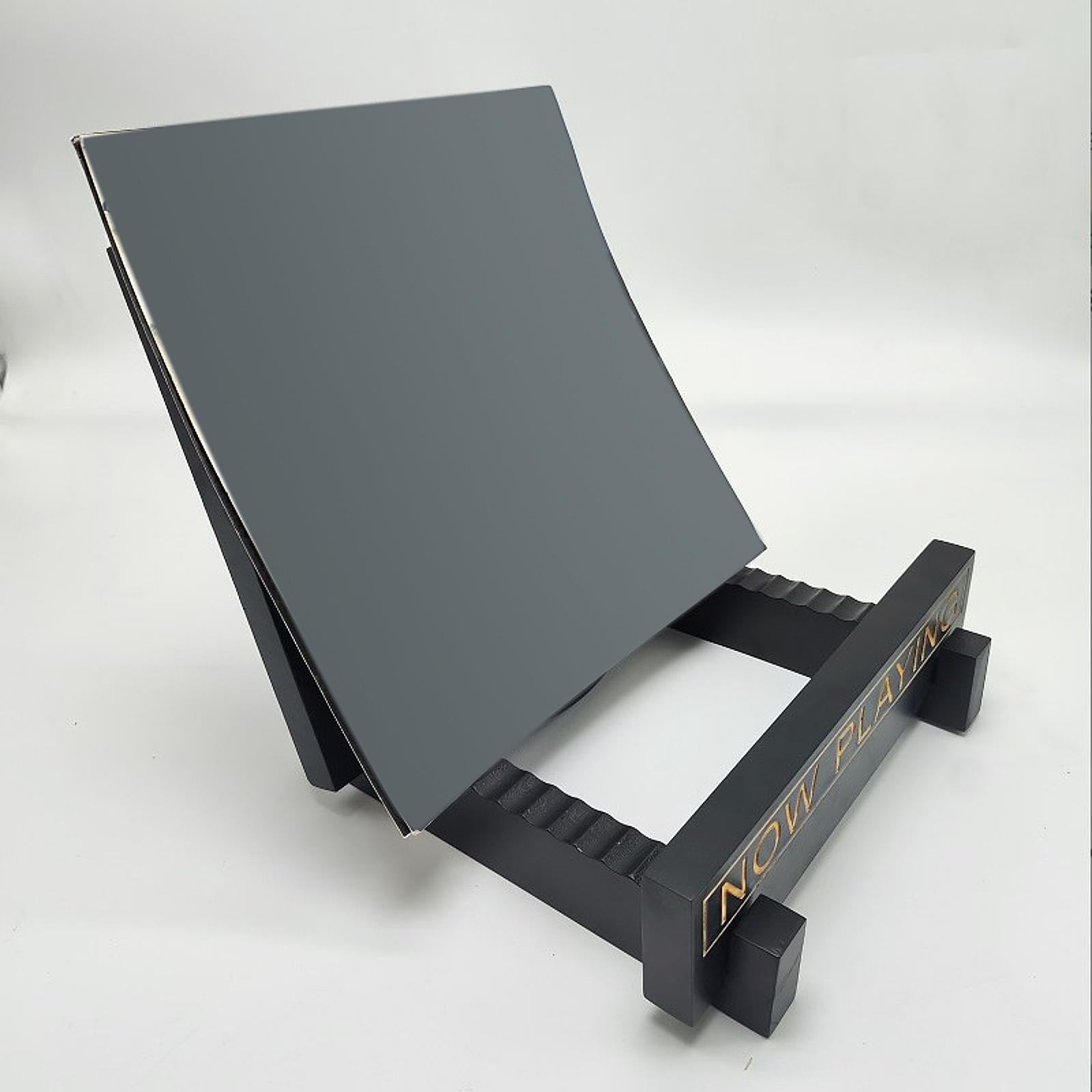 Desktop Vinyl Record Holder Multipurpose Ornament Vinyl Rack for CD Book LP