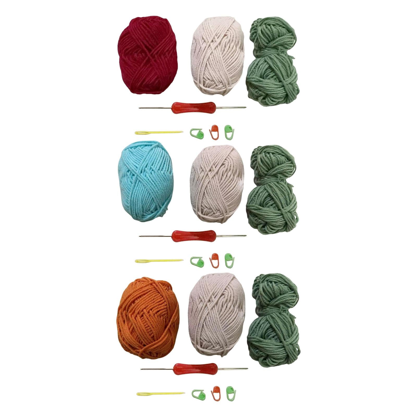 Crochet Flower Coasters DIY Material Crafts for Mother's Day Wedding Kitchen Red