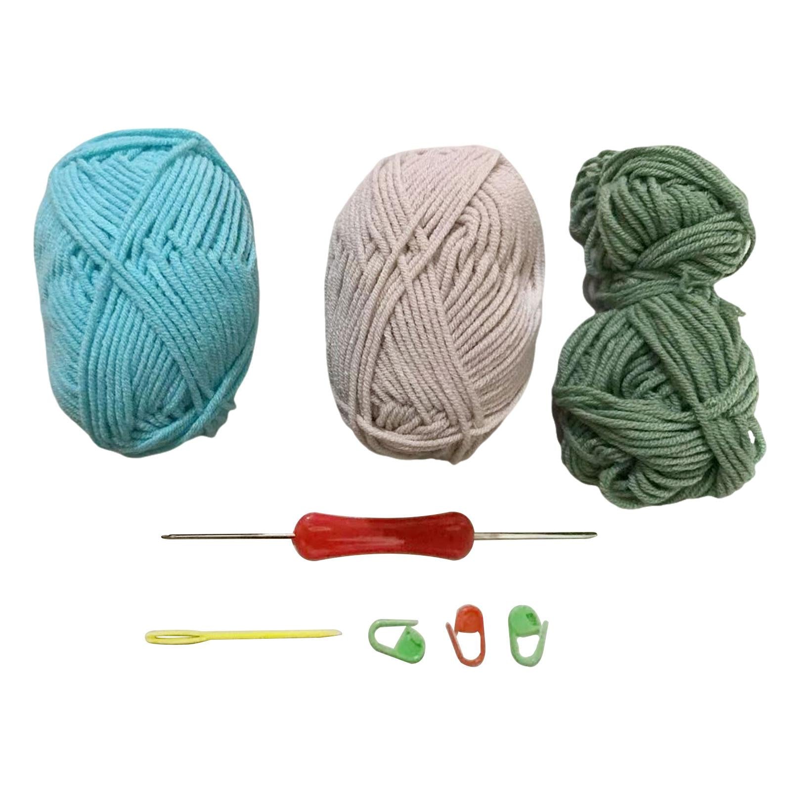 Crochet Flower Coasters DIY Material Crafts for Mother's Day Wedding Kitchen Blue