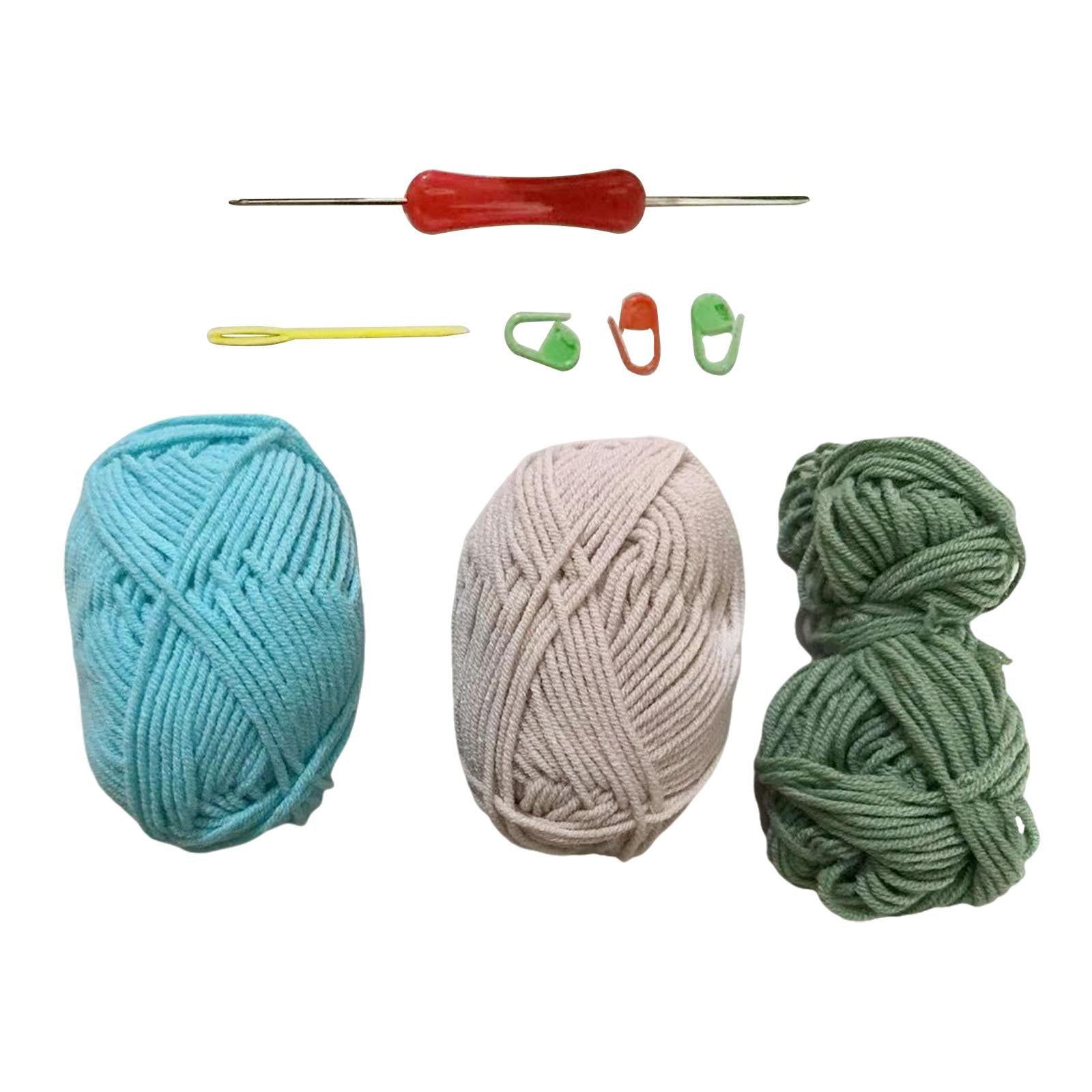 Crochet Flower Coasters DIY Material Crafts for Mother's Day Wedding Kitchen Blue