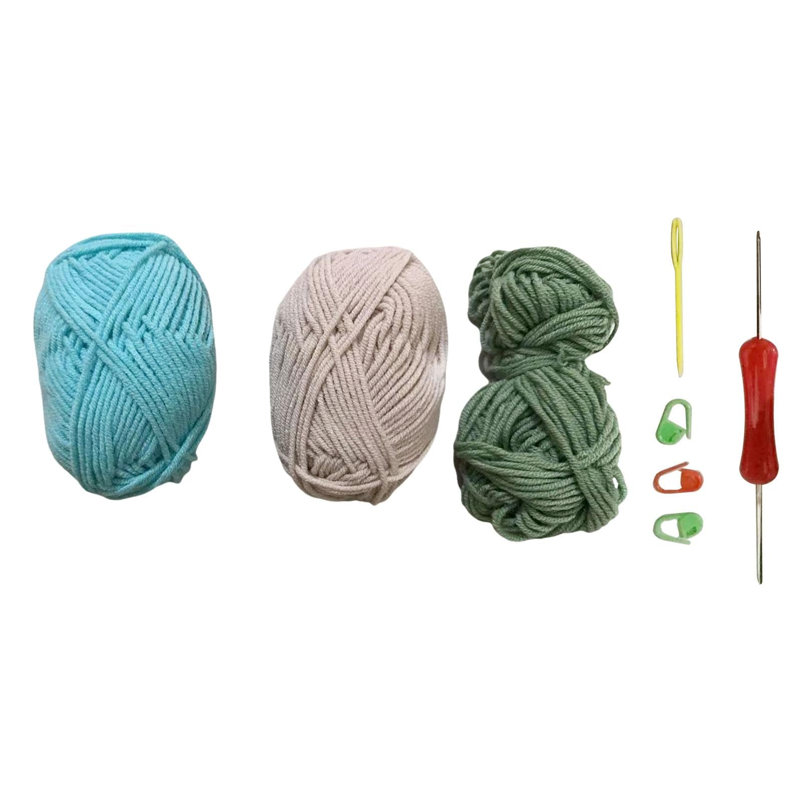 Crochet Flower Coasters DIY Material Crafts for Mother's Day Wedding Kitchen Blue