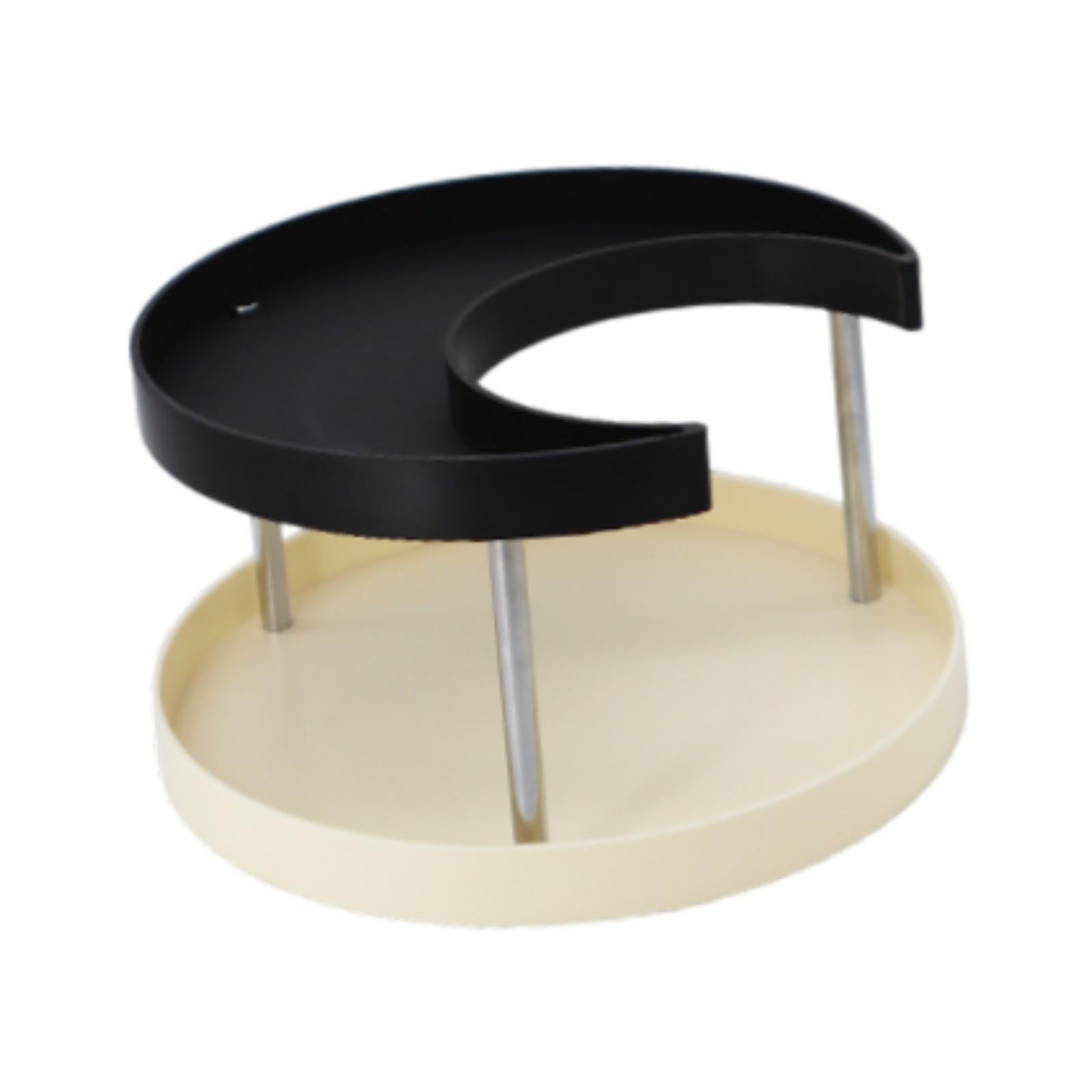 Bathroom Counter Organizer Perfume Display Stand for Home Coffee Bar Kitchen Beige Base