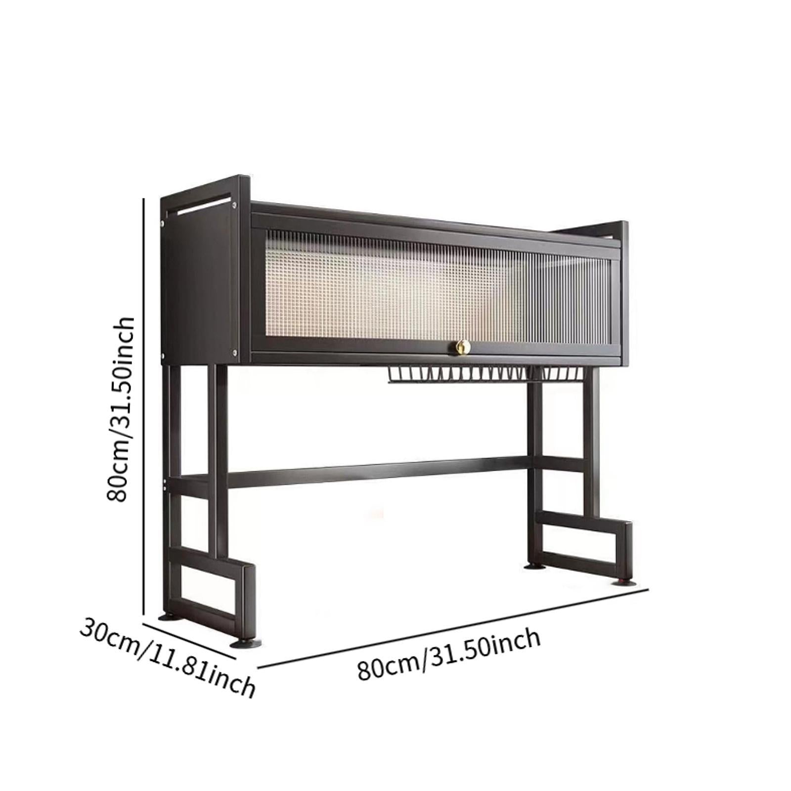 Dish Drying Rack Countertop Restaurant Sponge Carbon Steel Dish Brush Holder