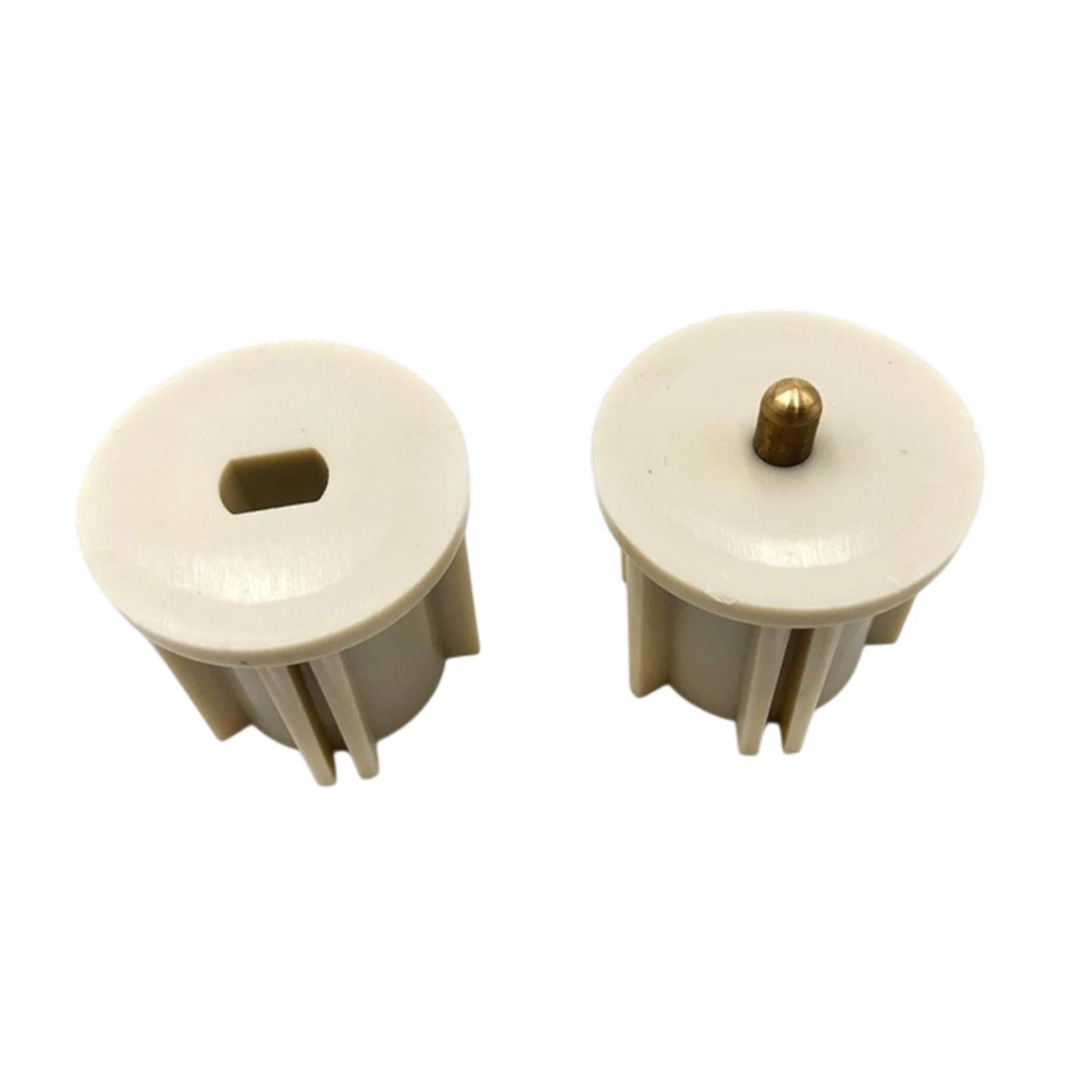 Blinds Clutch Plug Rod End Cap Mounting Brackets for Exterior Sun Shade Home Beige 3.8cm