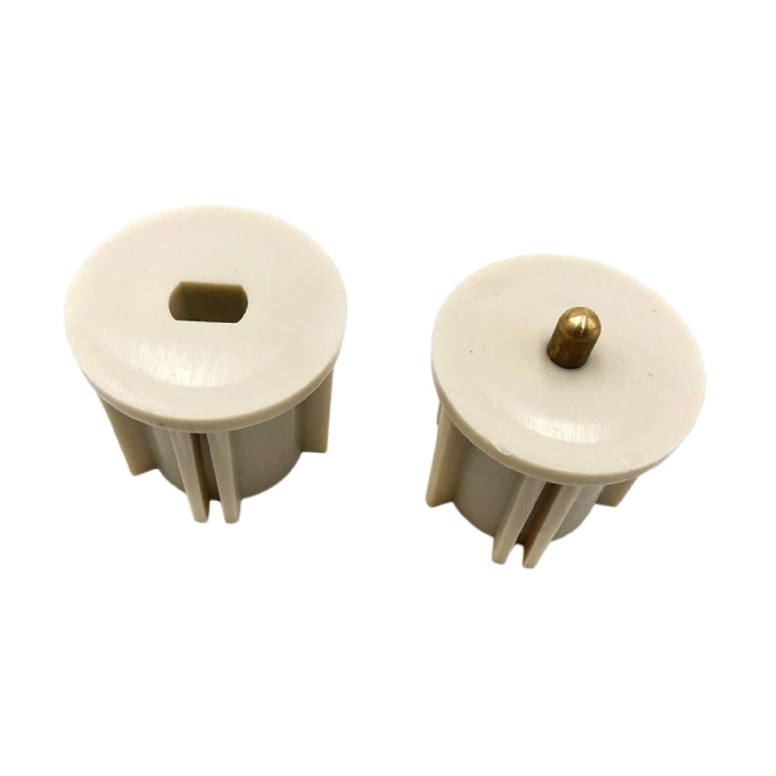 Blinds Clutch Plug Rod End Cap Mounting Brackets for Exterior Sun Shade Home Beige 2.8cm