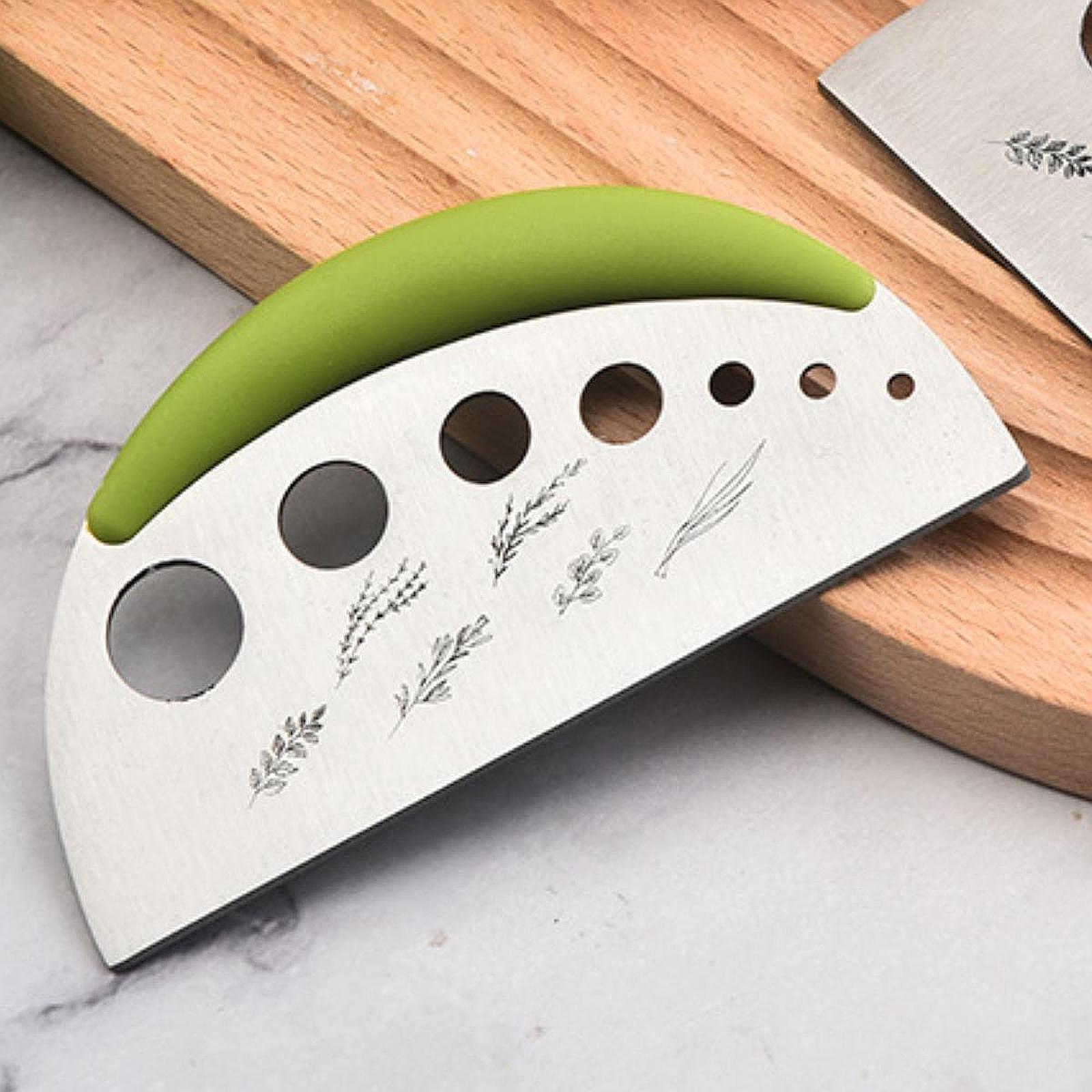 Herb Stripper Metal Herb Cutter Leaf Stripping Tool for Cilantro Chard Thyme green