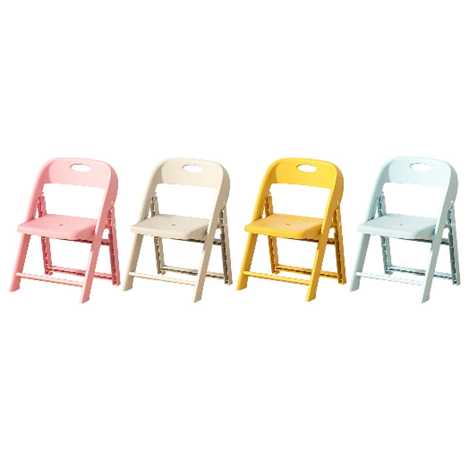 Kids Chair with Backrest Ergonomic Kids Desk Chair for Lawn Classroom School Yellow