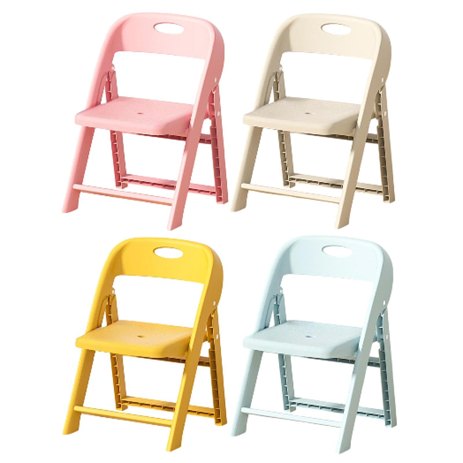 Kids Chair with Backrest Ergonomic Kids Desk Chair for Lawn Classroom School Yellow