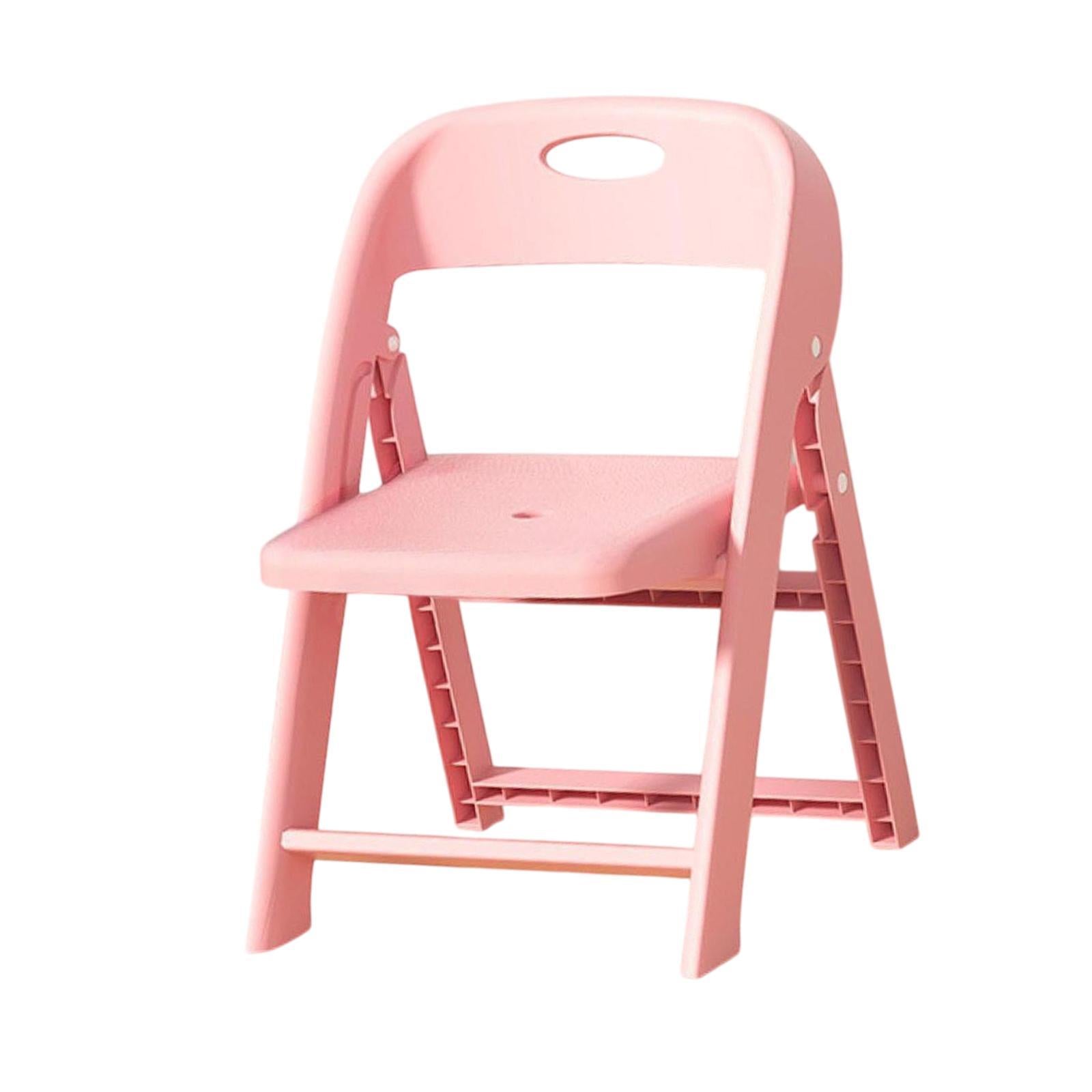 Kids Chair with Backrest Ergonomic Kids Desk Chair for Lawn Classroom School Pink