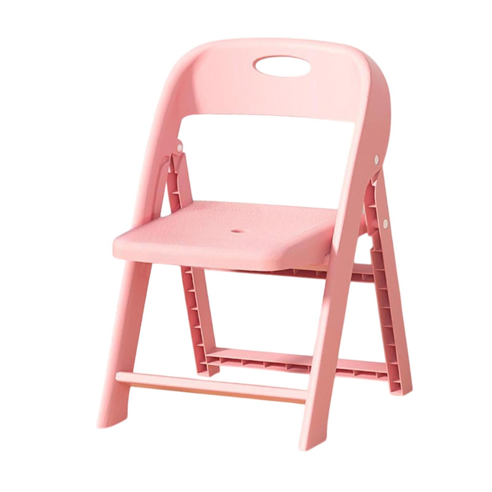 Kids Chair with Backrest Ergonomic Kids Desk Chair for Lawn Classroom School Pink