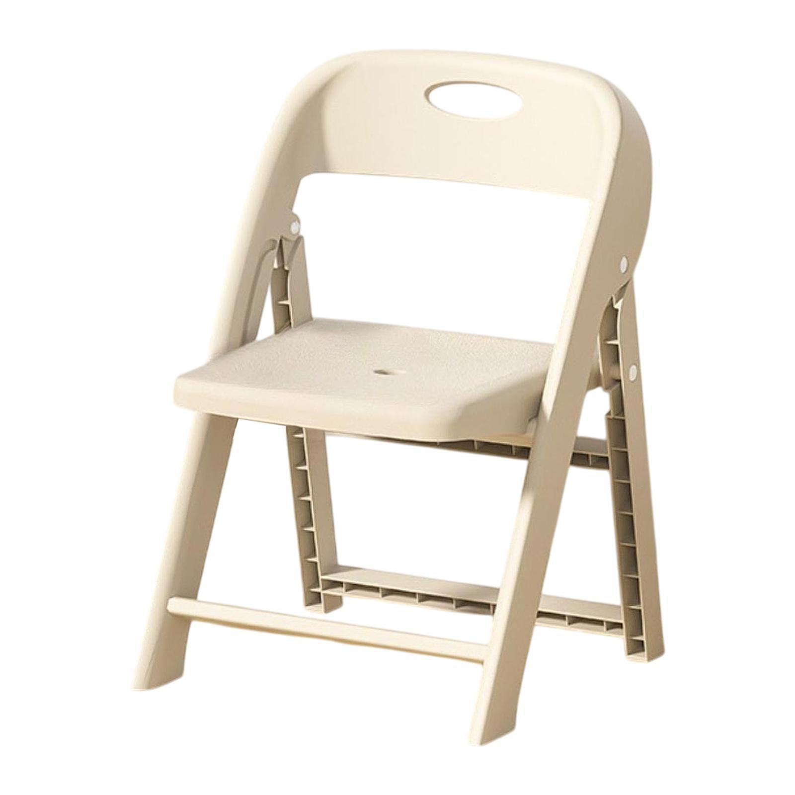 Kids Chair with Backrest Ergonomic Kids Desk Chair for Lawn Classroom School White