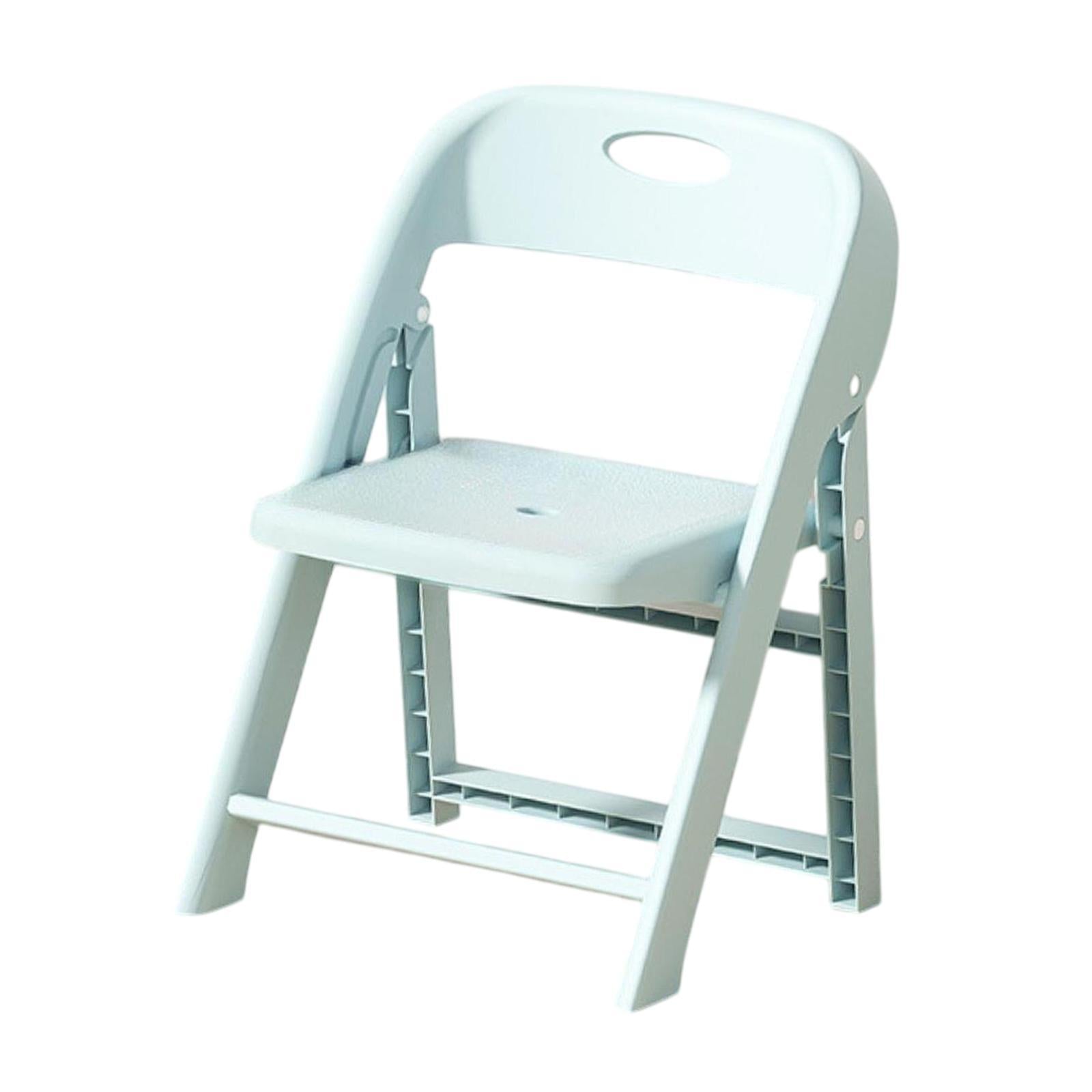 Kids Chair with Backrest Ergonomic Kids Desk Chair for Lawn Classroom School Blue