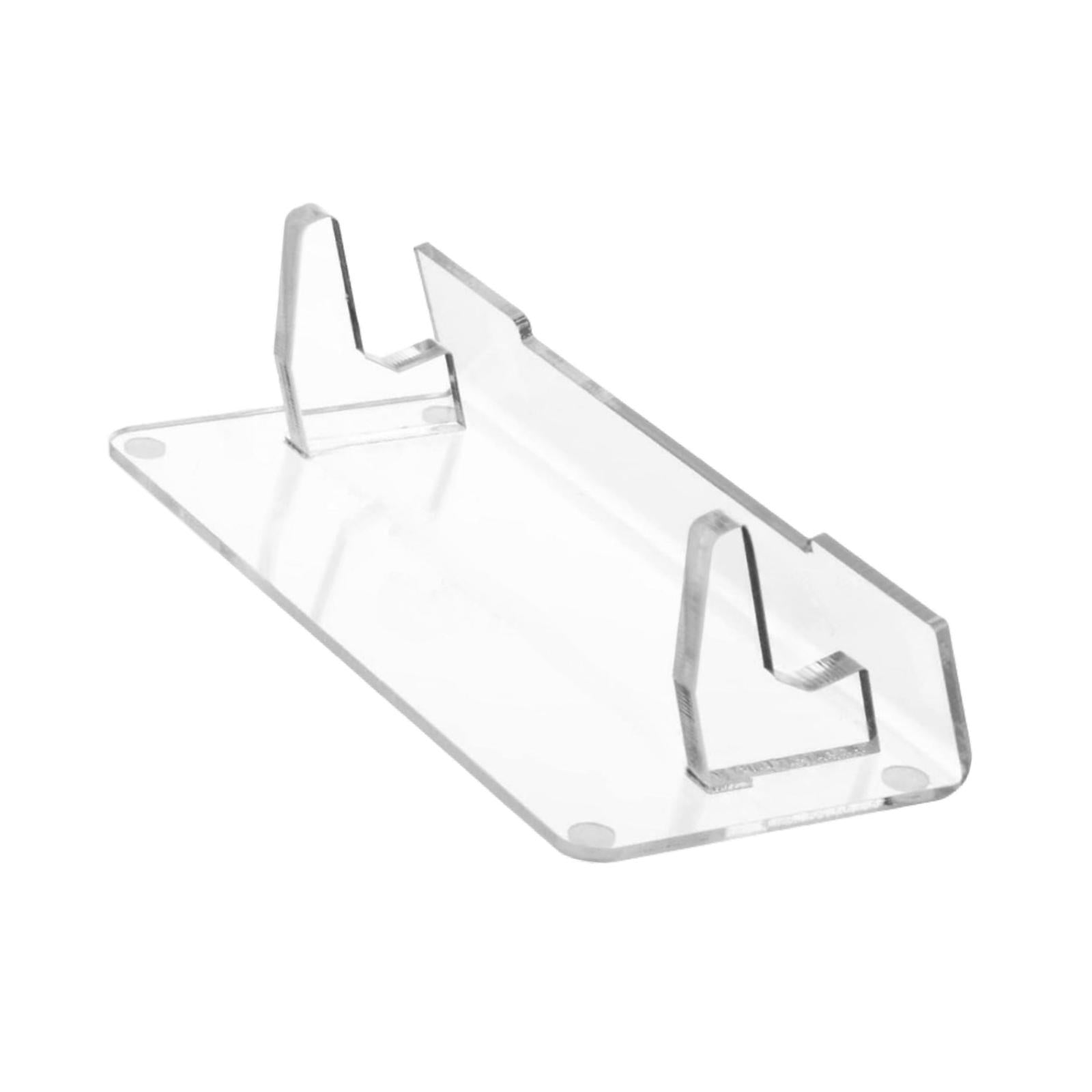 Game Console Stand Transparent Clear Acrylic Stand for Counter Desktop Store