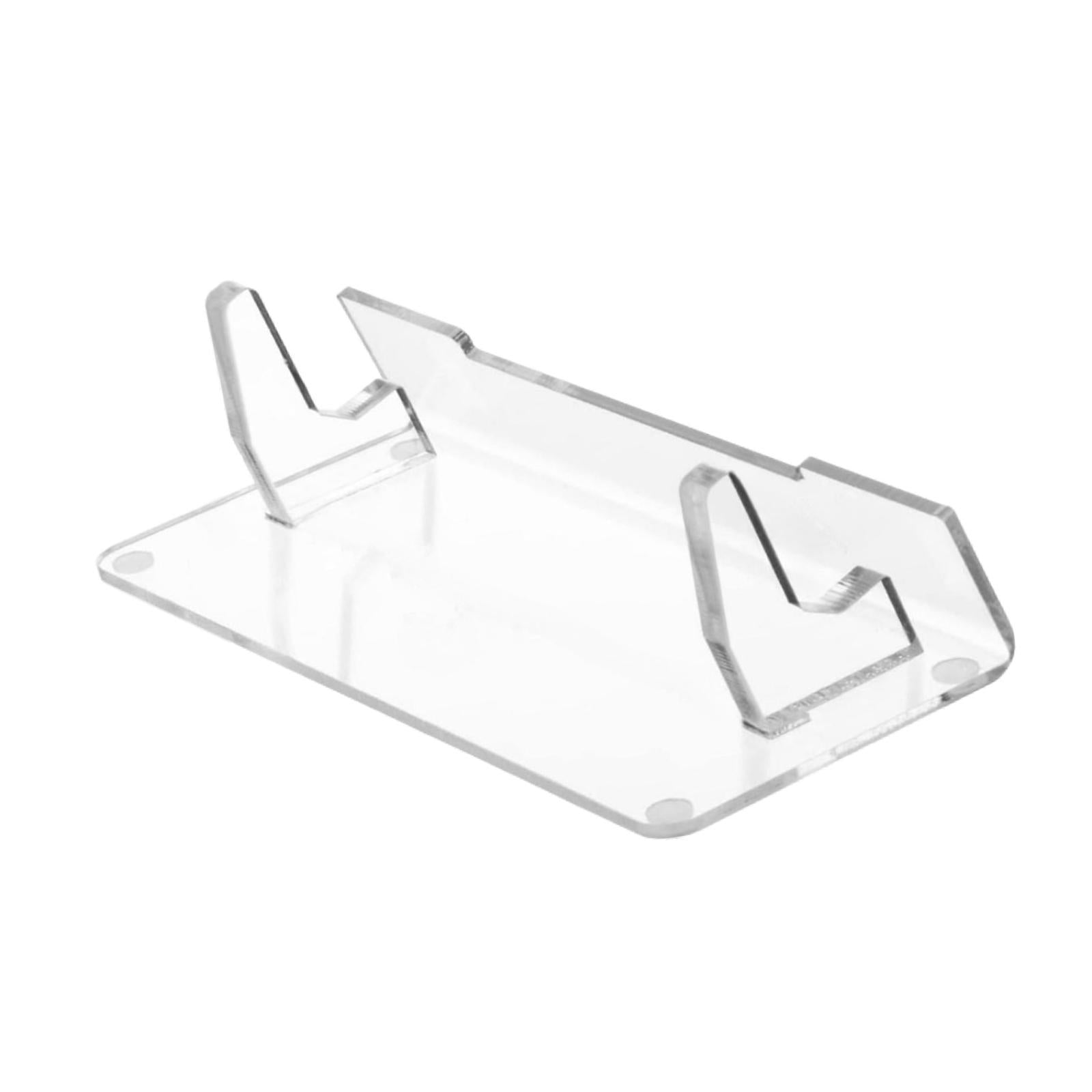 Game Console Stand Transparent Clear Acrylic Stand for Counter Desktop Store