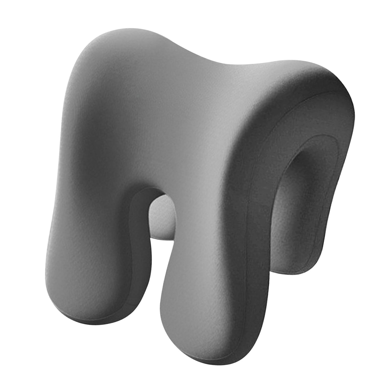 Memory Neck Support for Office Chair Neck Cushion for Work Chair Travel Sofa Grey