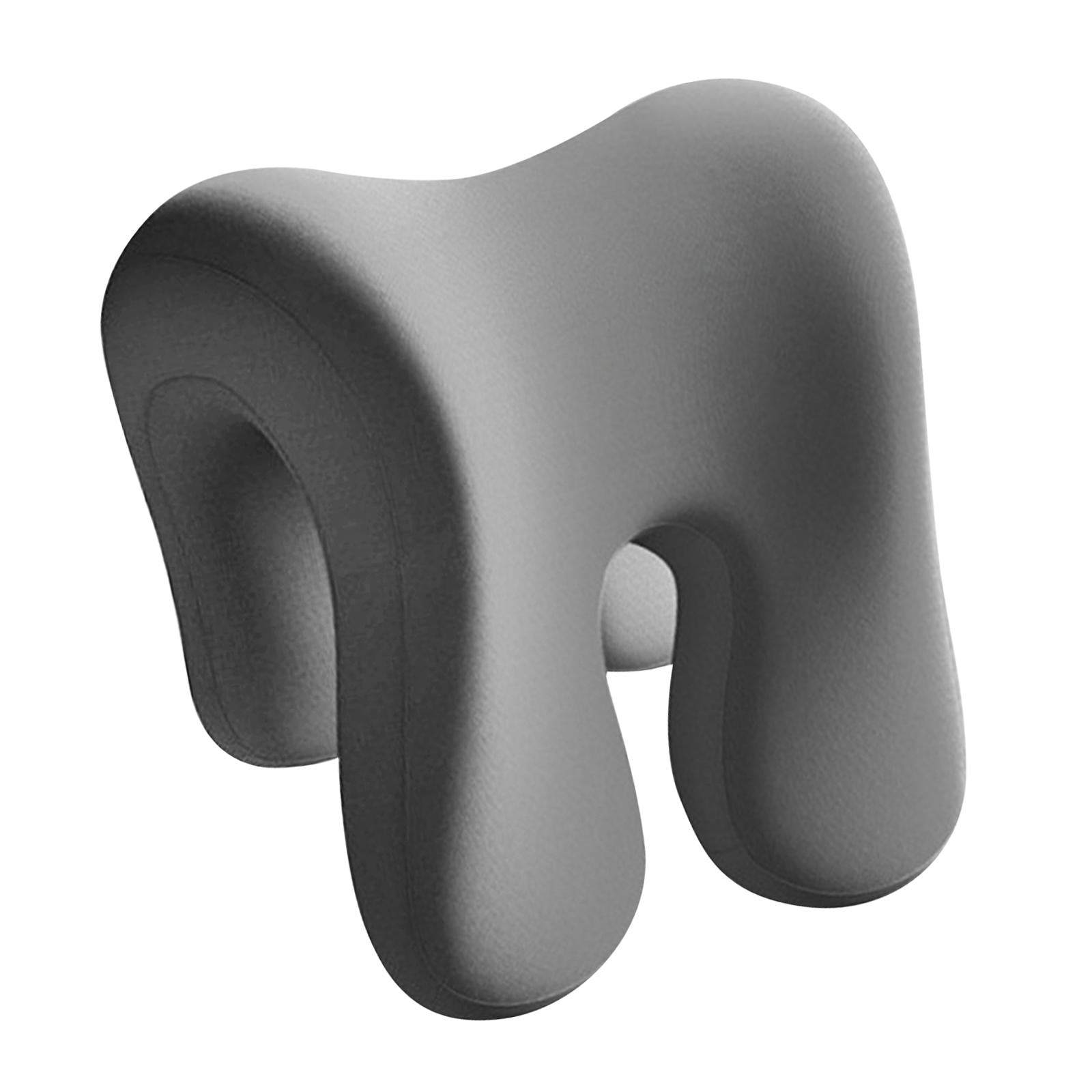 Memory Neck Support for Office Chair Neck Cushion for Work Chair Travel Sofa Grey