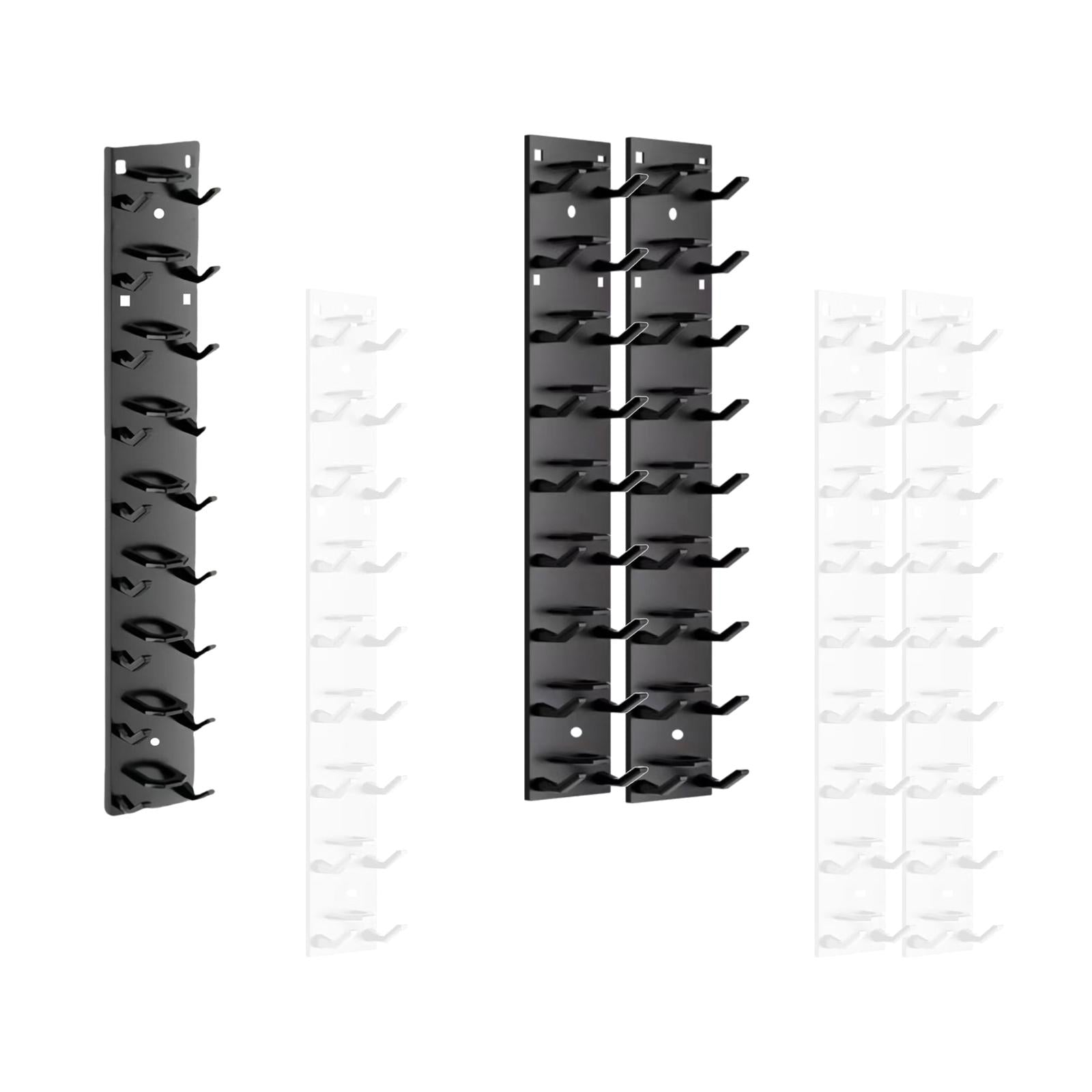 Hat Organizer for Baseball Caps Hold up to 18 Hats for Shop Closet Storeroom Black