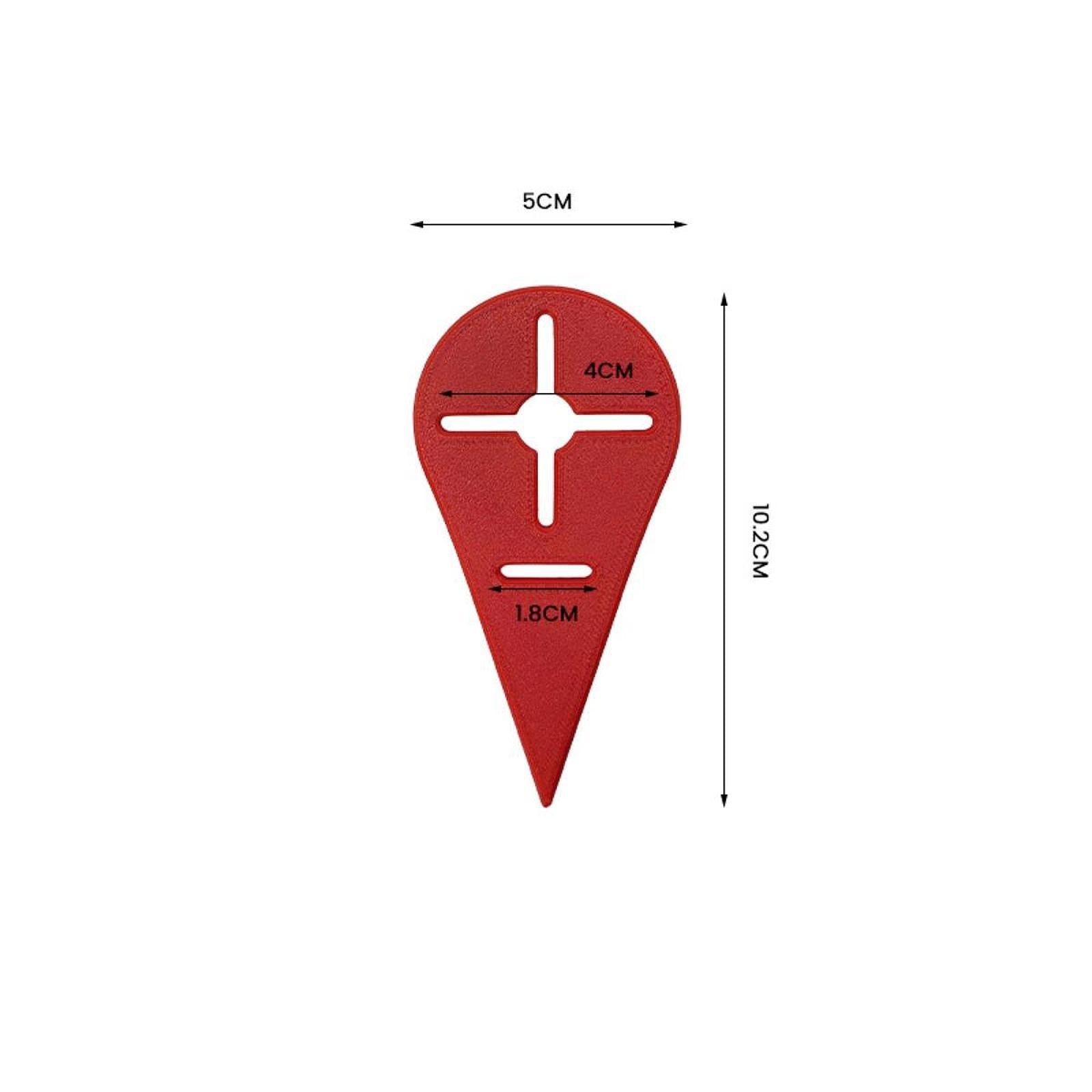 Beach Towel Stake Outdoor Beach Towel Anchor Stakes Clip for Travel Vacation Red