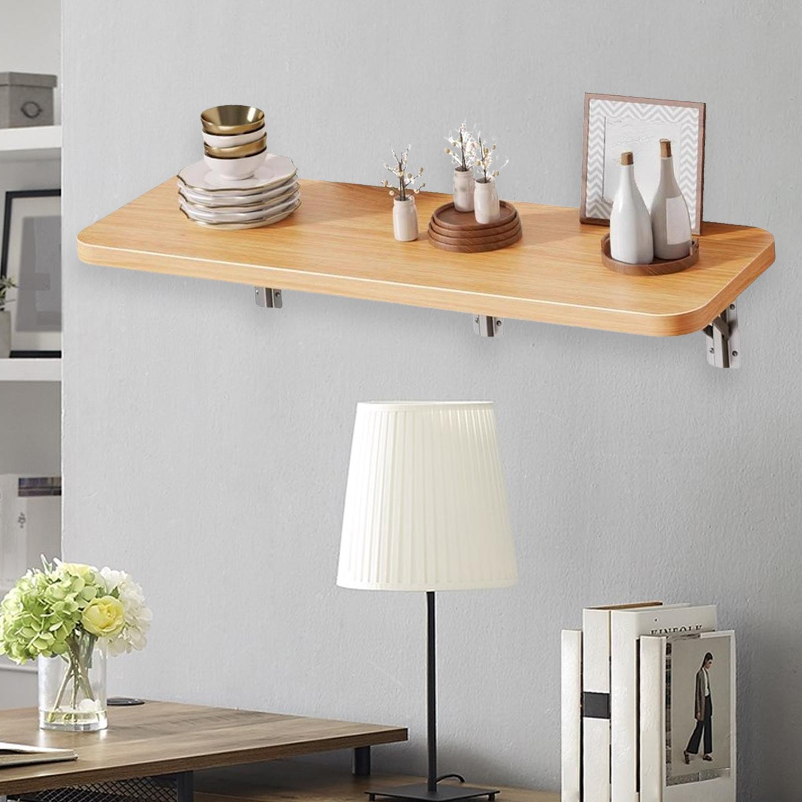 Folding Wall Storage Shelf Foldable Storage Rack for Office Bedroom Bathroom