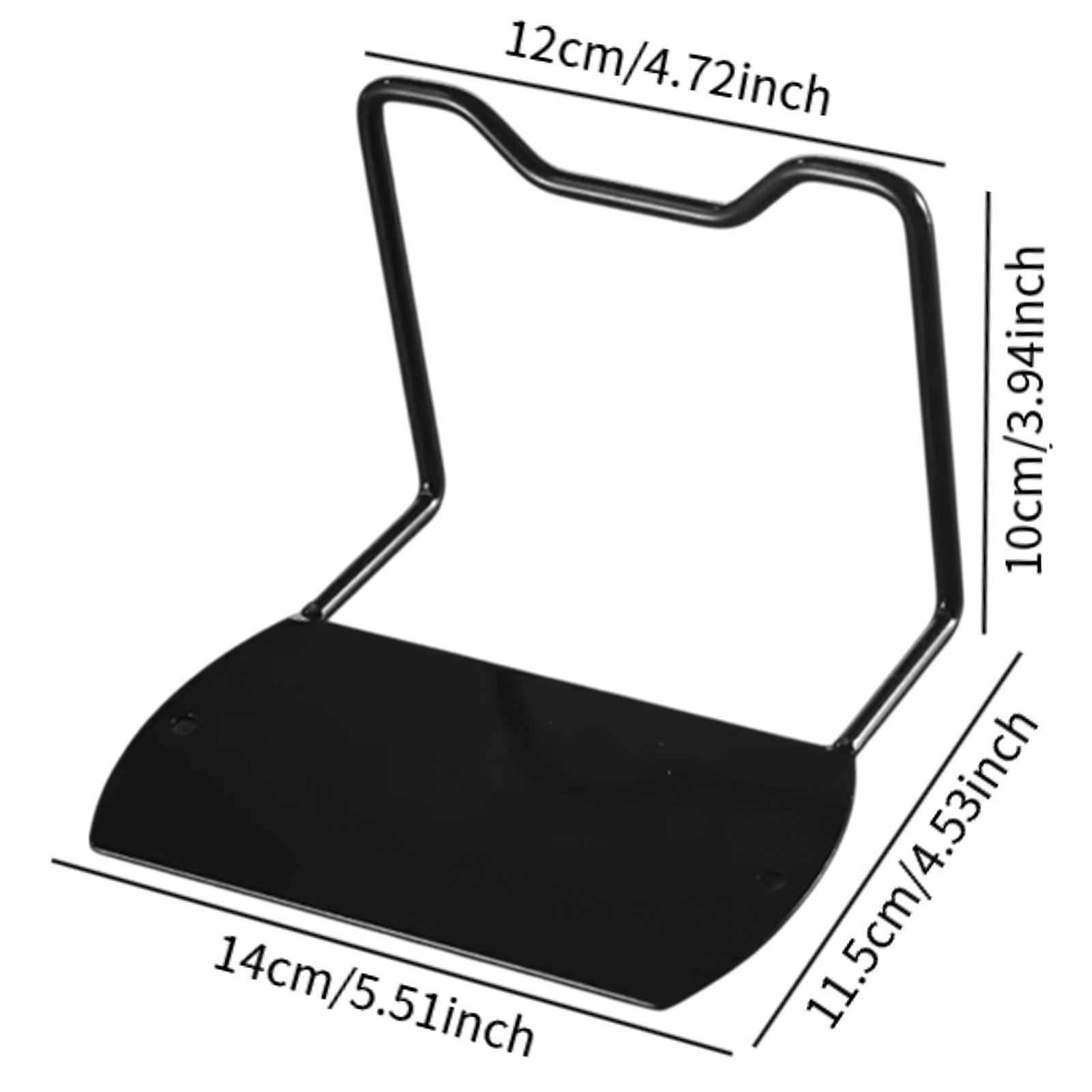 2Pcs Mattress Slide Stopper Keep Mattress from Sliding Mattress Retainer Bar Black 10CM