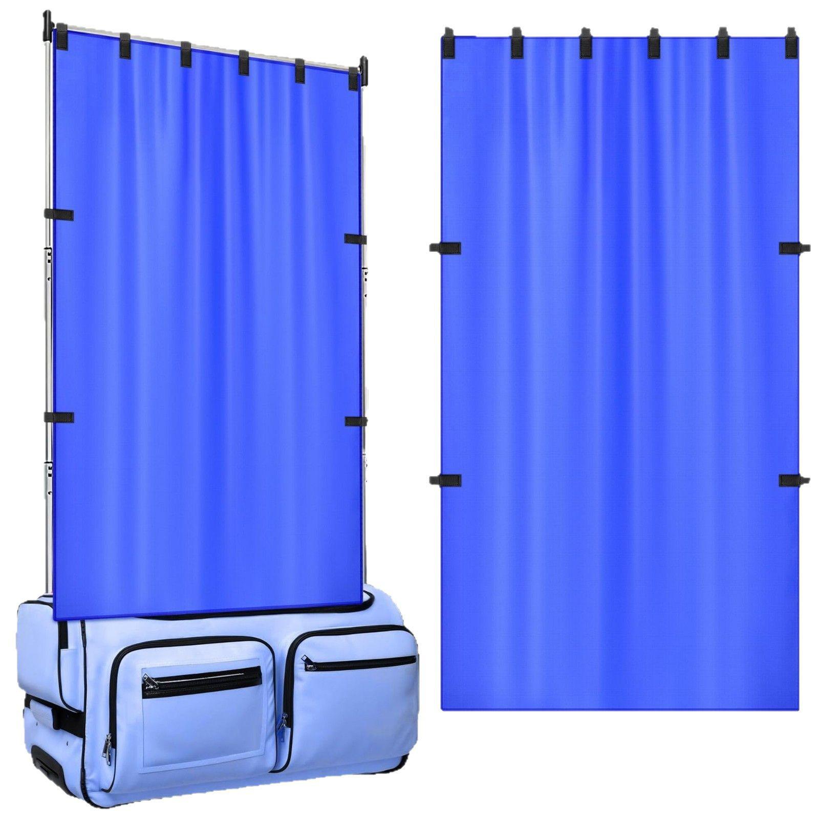 Privacy Curtain for Dance Bag Dancer Changing Curtain for Boat Photographing blue