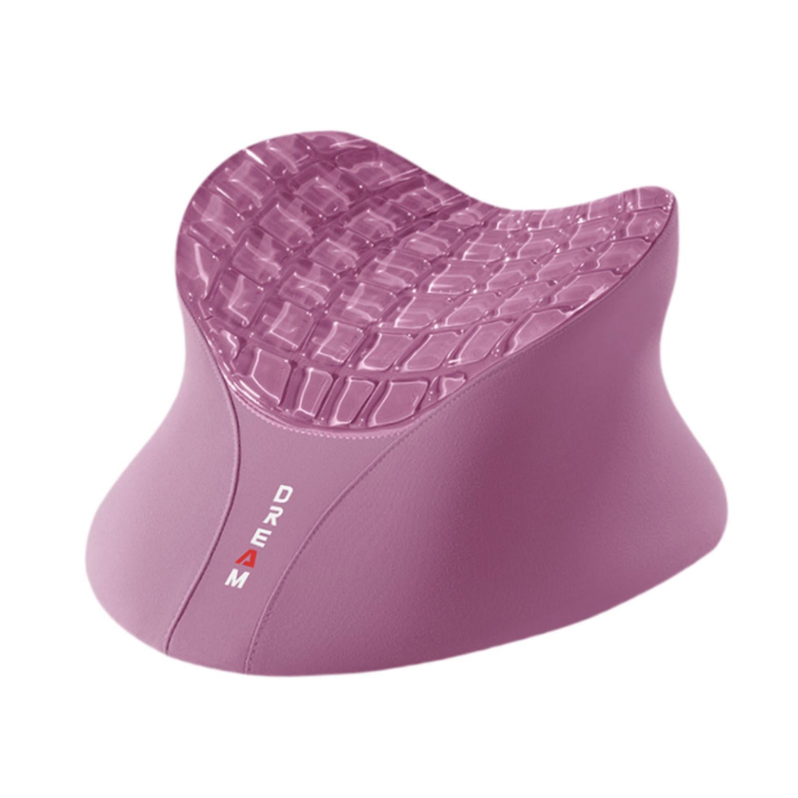 Office Napping Pillow Face Down Desk Pillow for Library Airplane Office Pink