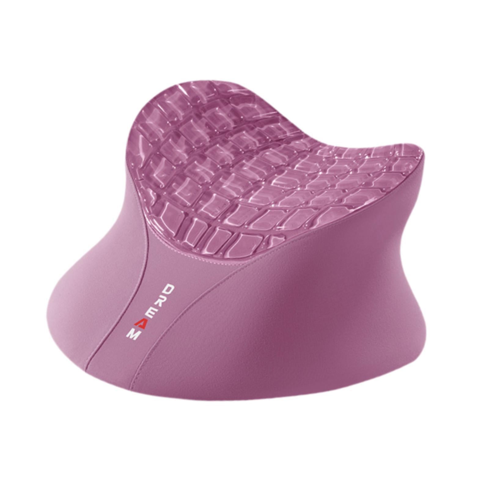 Office Napping Pillow Face Down Desk Pillow for Library Airplane Office Pink