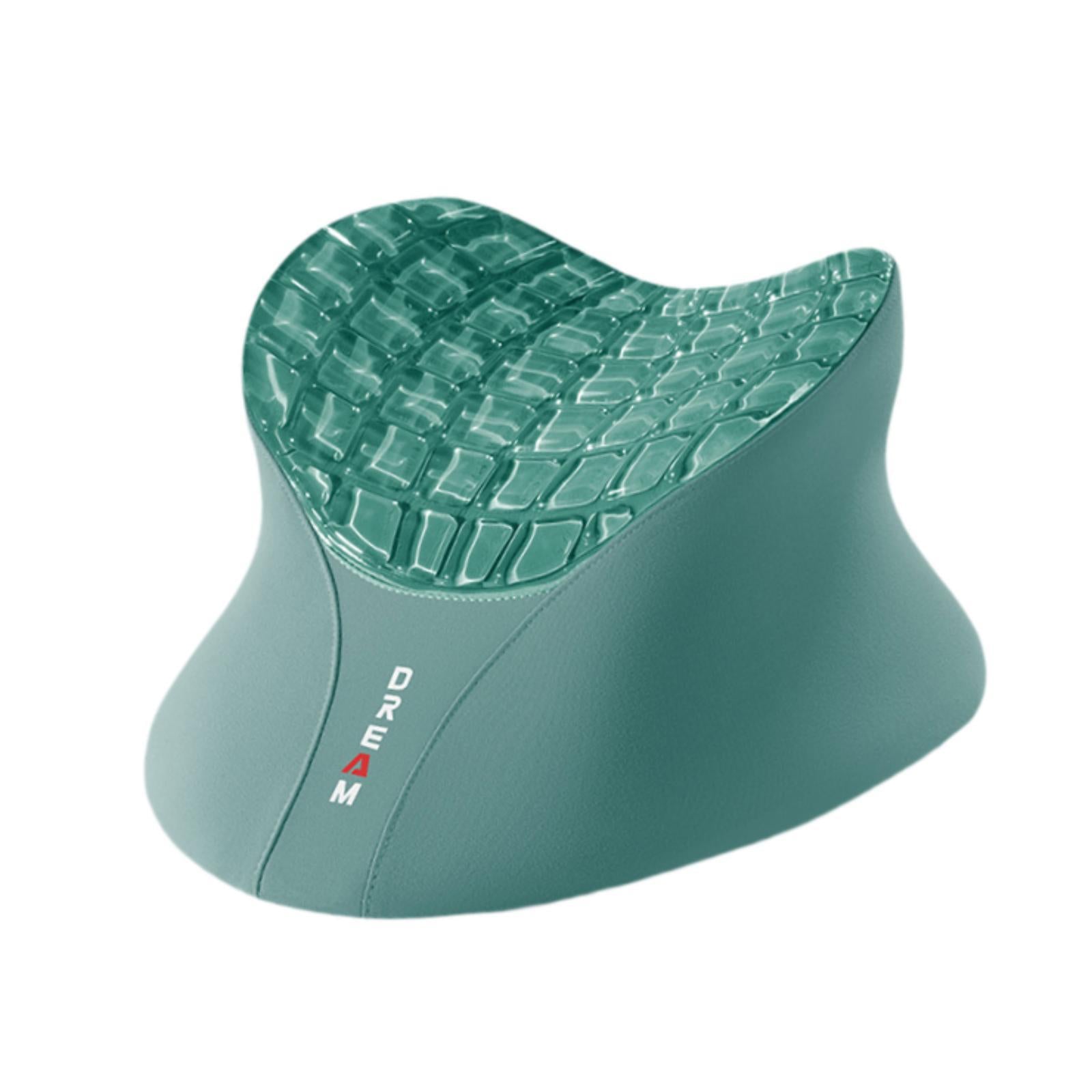 Office Napping Pillow Face Down Desk Pillow for Library Airplane Office green
