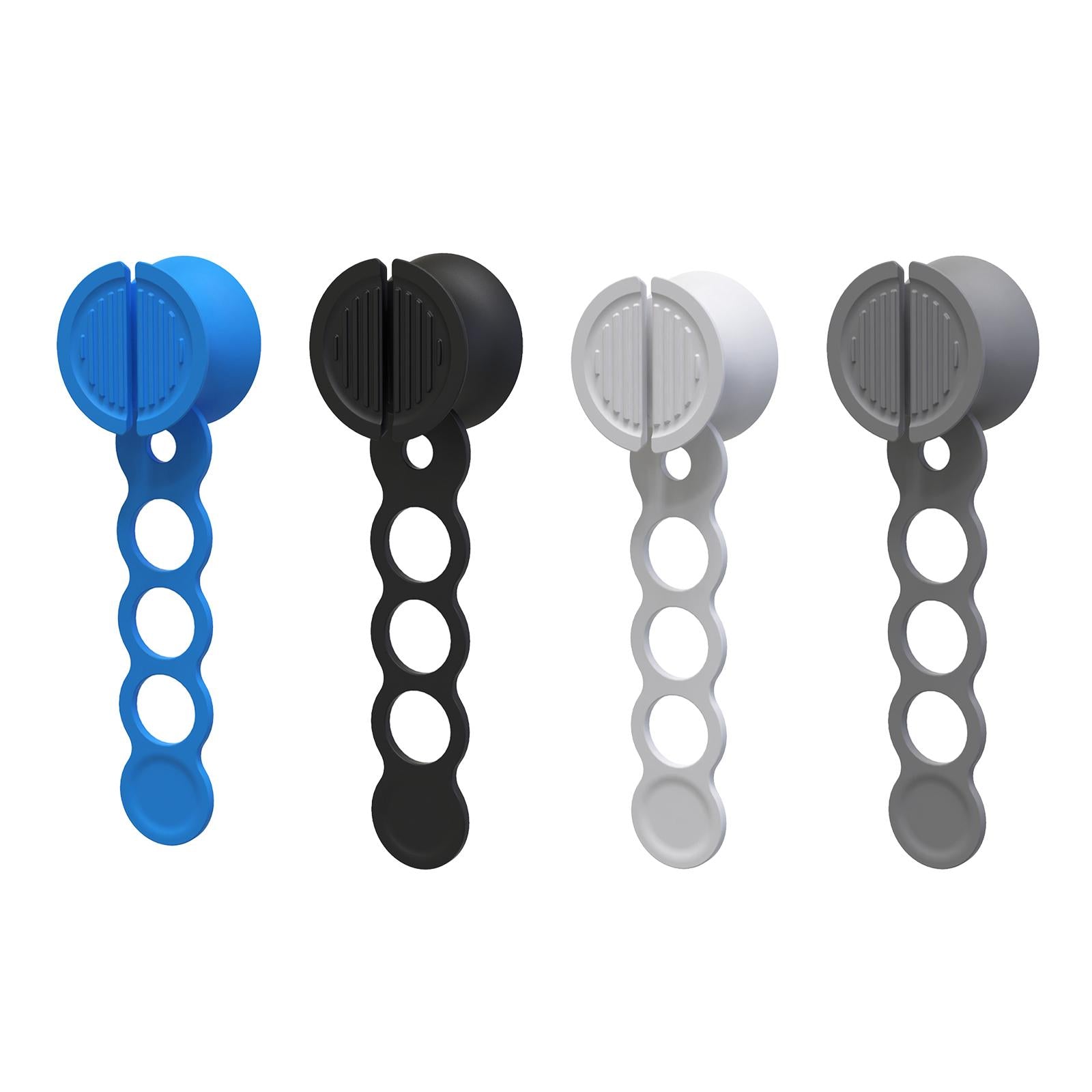 Cable Organizer Tool Magnetic Line Storge Holder for Kitchen Garage Workshop Blue
