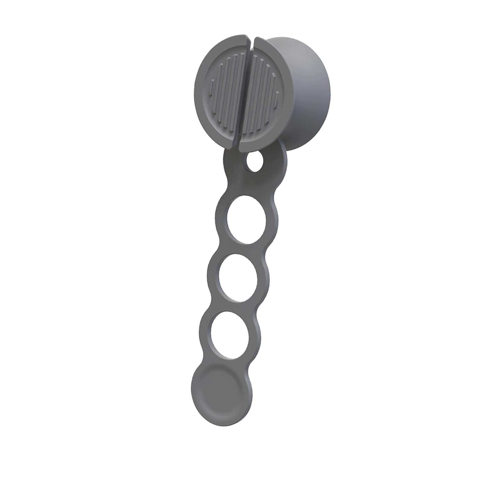 Cable Organizer Tool Magnetic Line Storge Holder for Kitchen Garage Workshop Gray