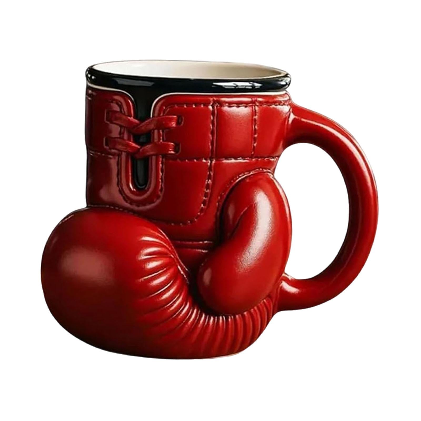 Boxing Glove Mug Water Cup for Festivals Restaurant Housewarming Gift