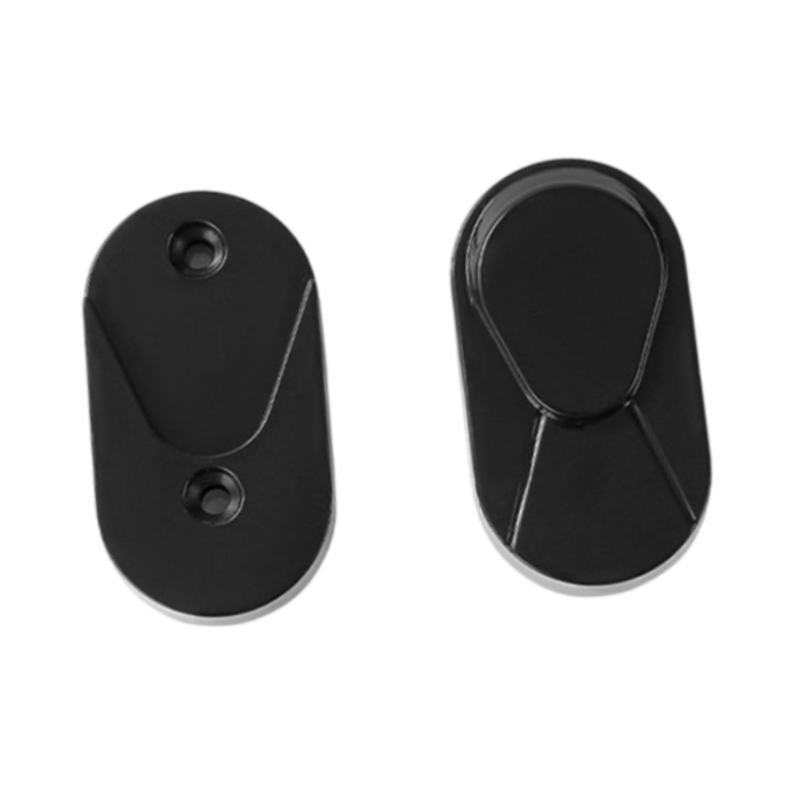 Magnetic Remote Control Holder for Wood Tile TV Fan/ Air Conditioner Remotes Black