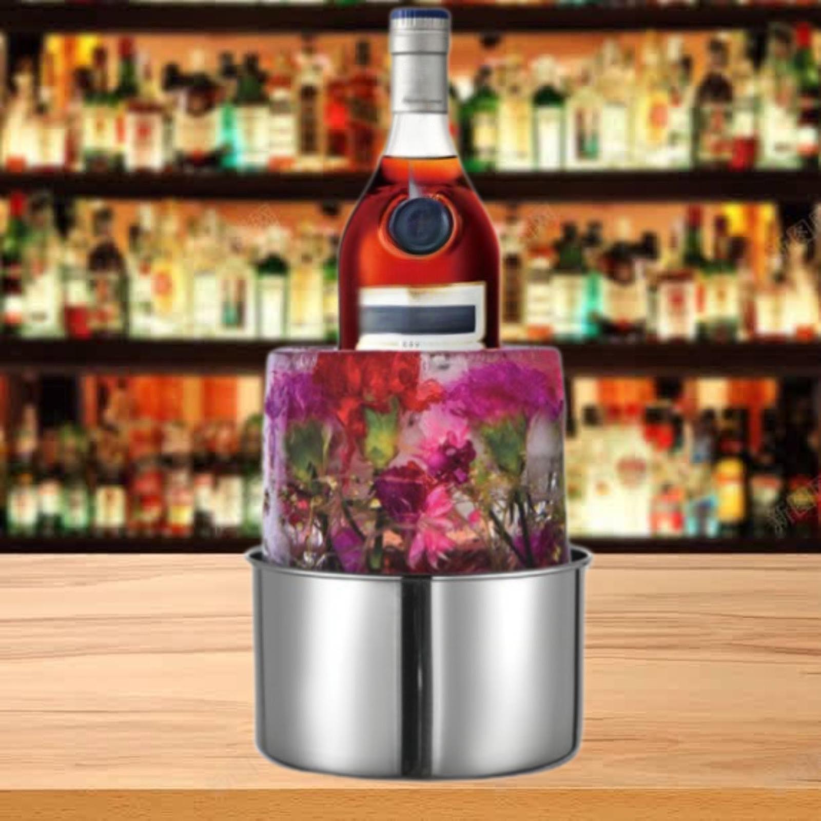 Ice Bucket Maker Champagne Ice Bucket Making for BBQ Outdoor Activities Home